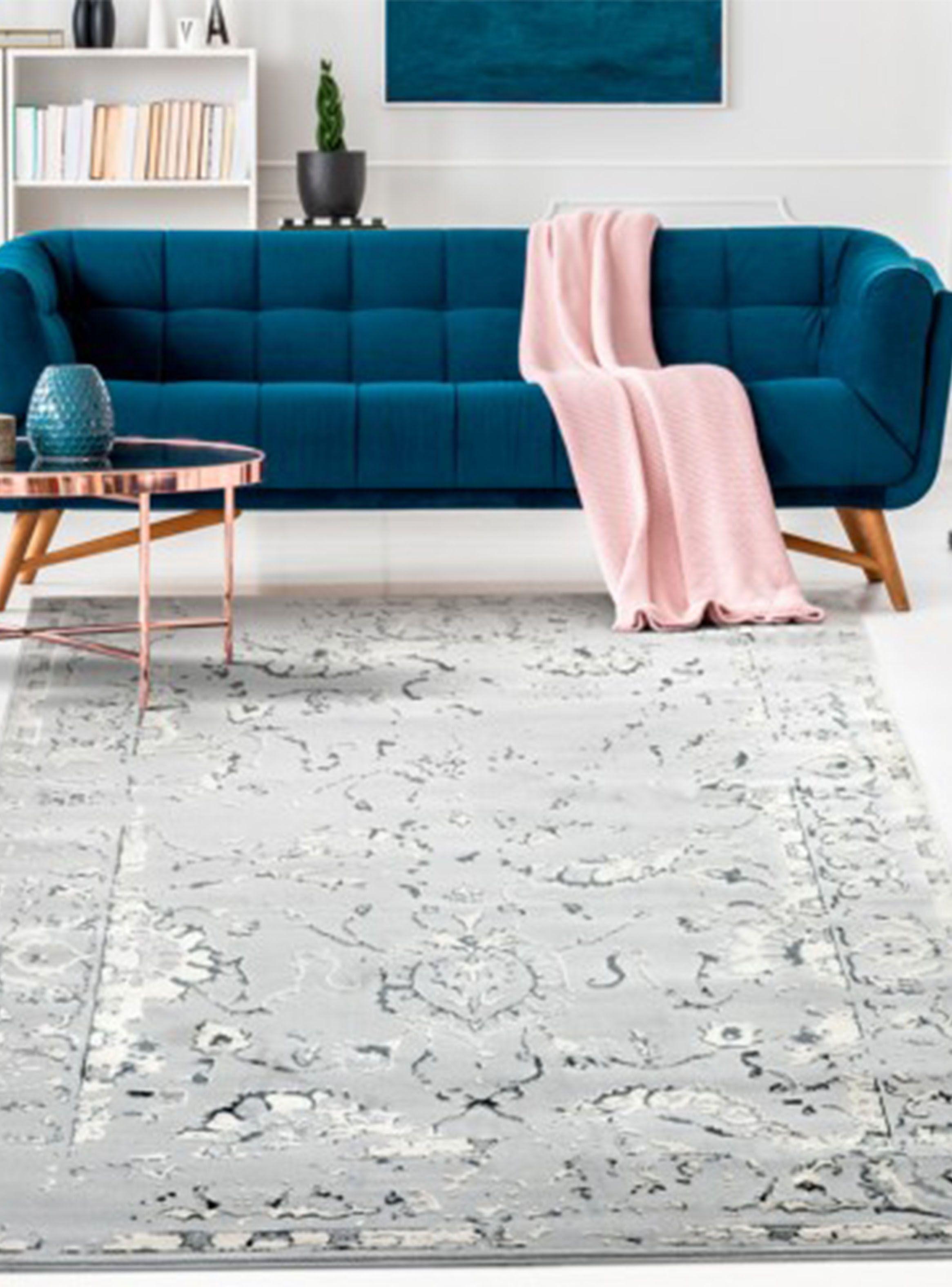 Alfombra 200 x 290 cm Babil D2 Gris Manchas-5