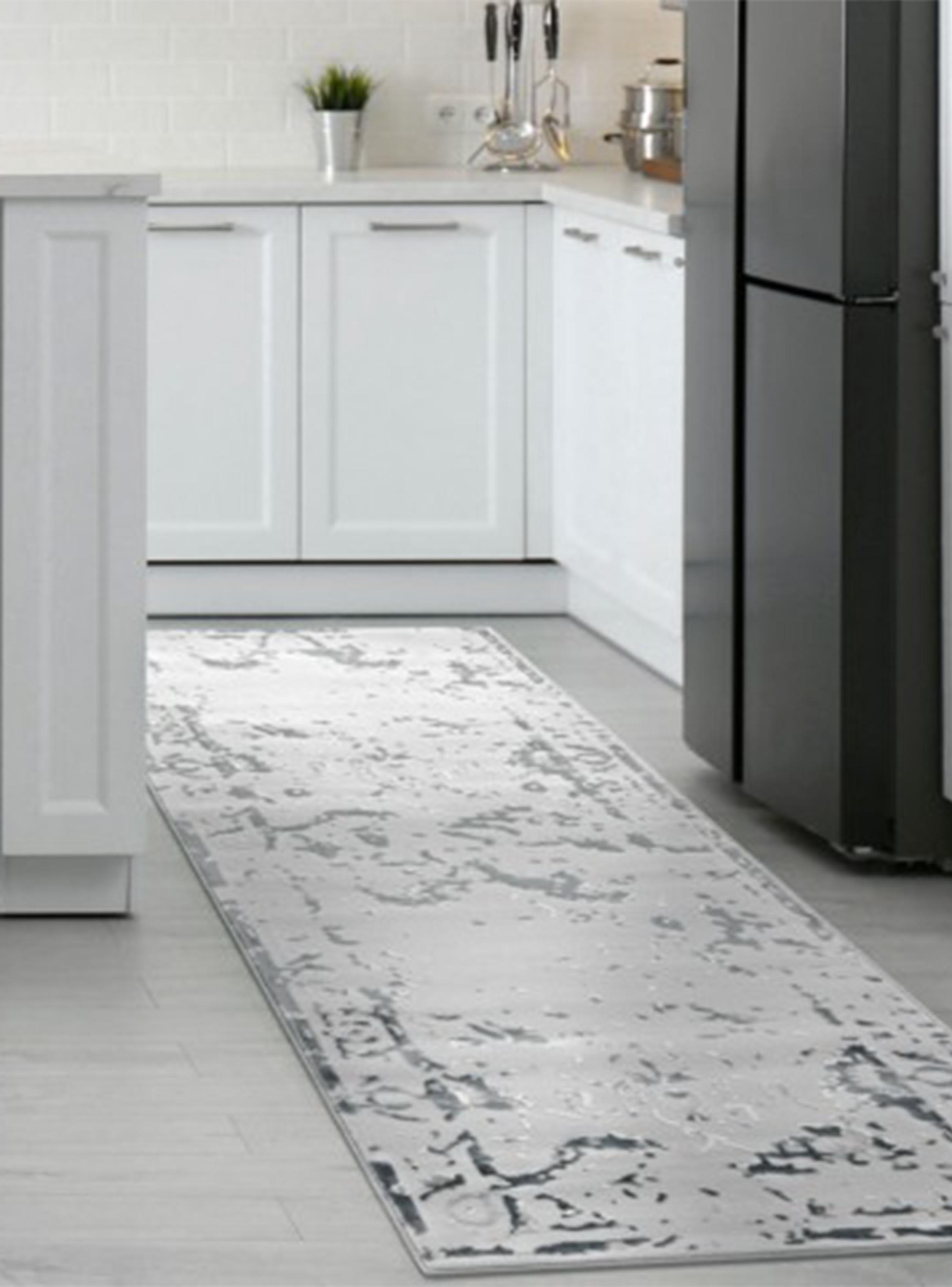 Alfombra de Pasillo 70 x 230 cm Babil D2 Gris-5