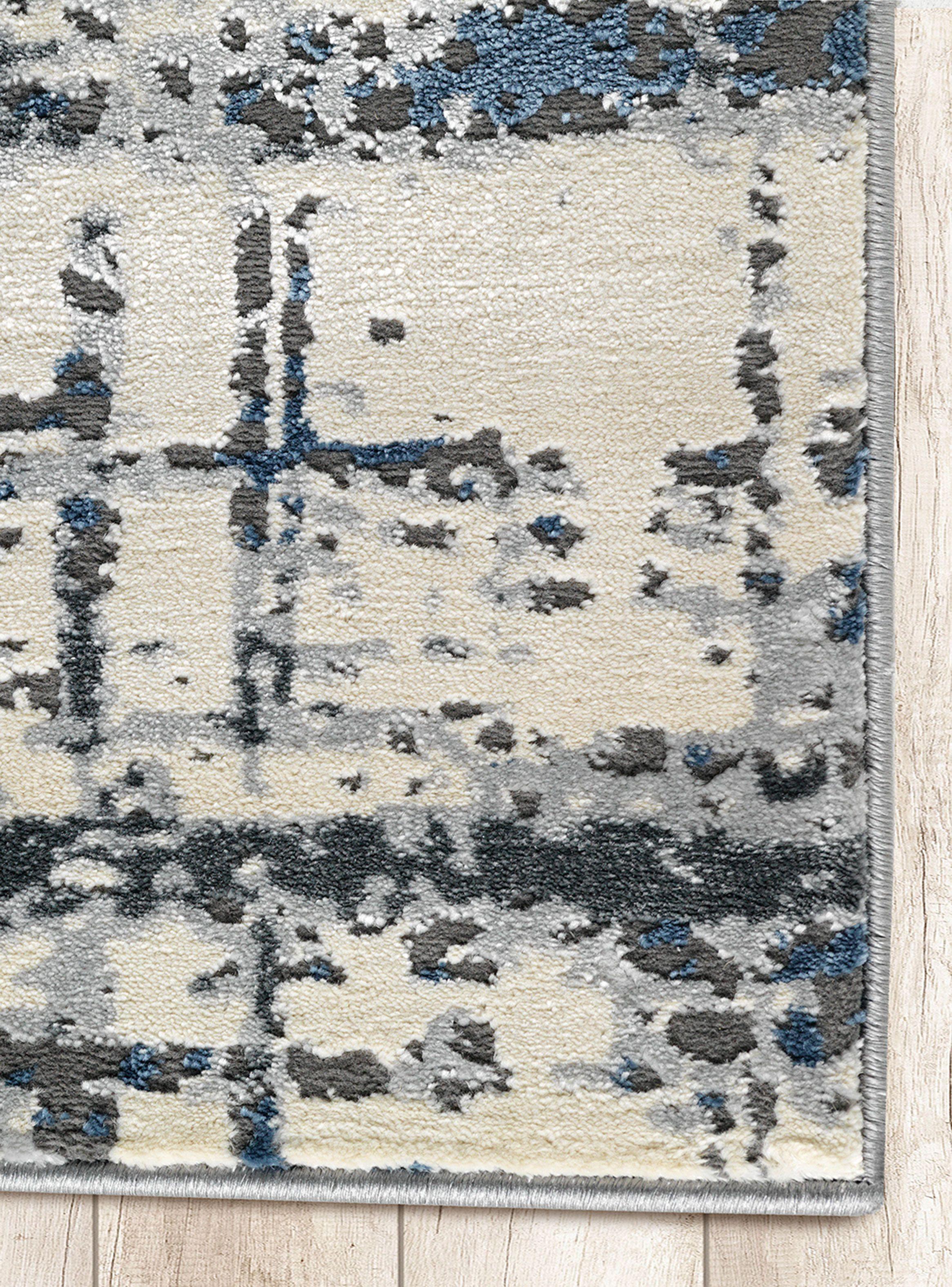 Alfombra de Pasillo 70 x 230 cm Babil Azul-3