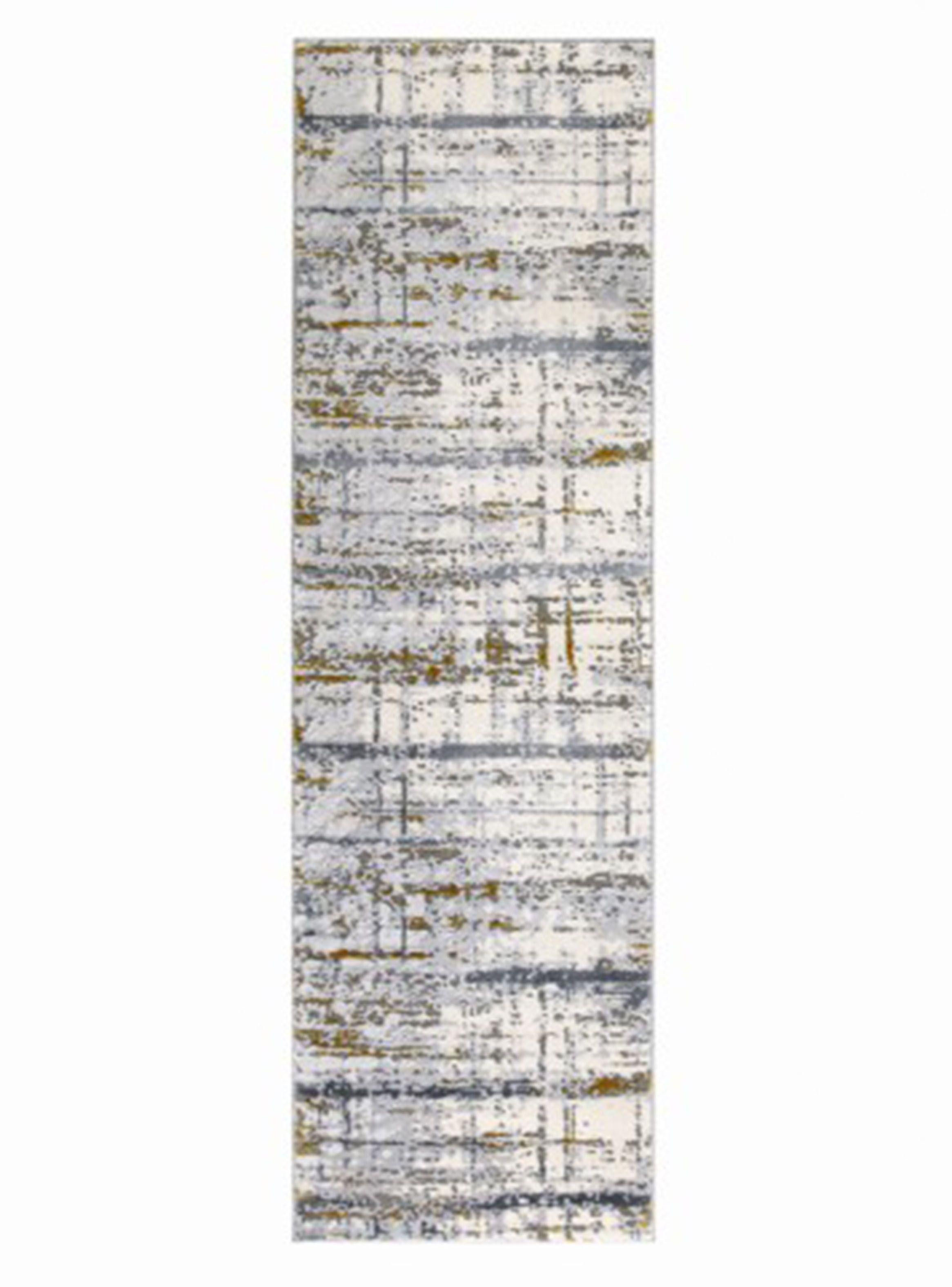 Alfombra de Pasillo 70 x 230 cm Babil Dorado-0