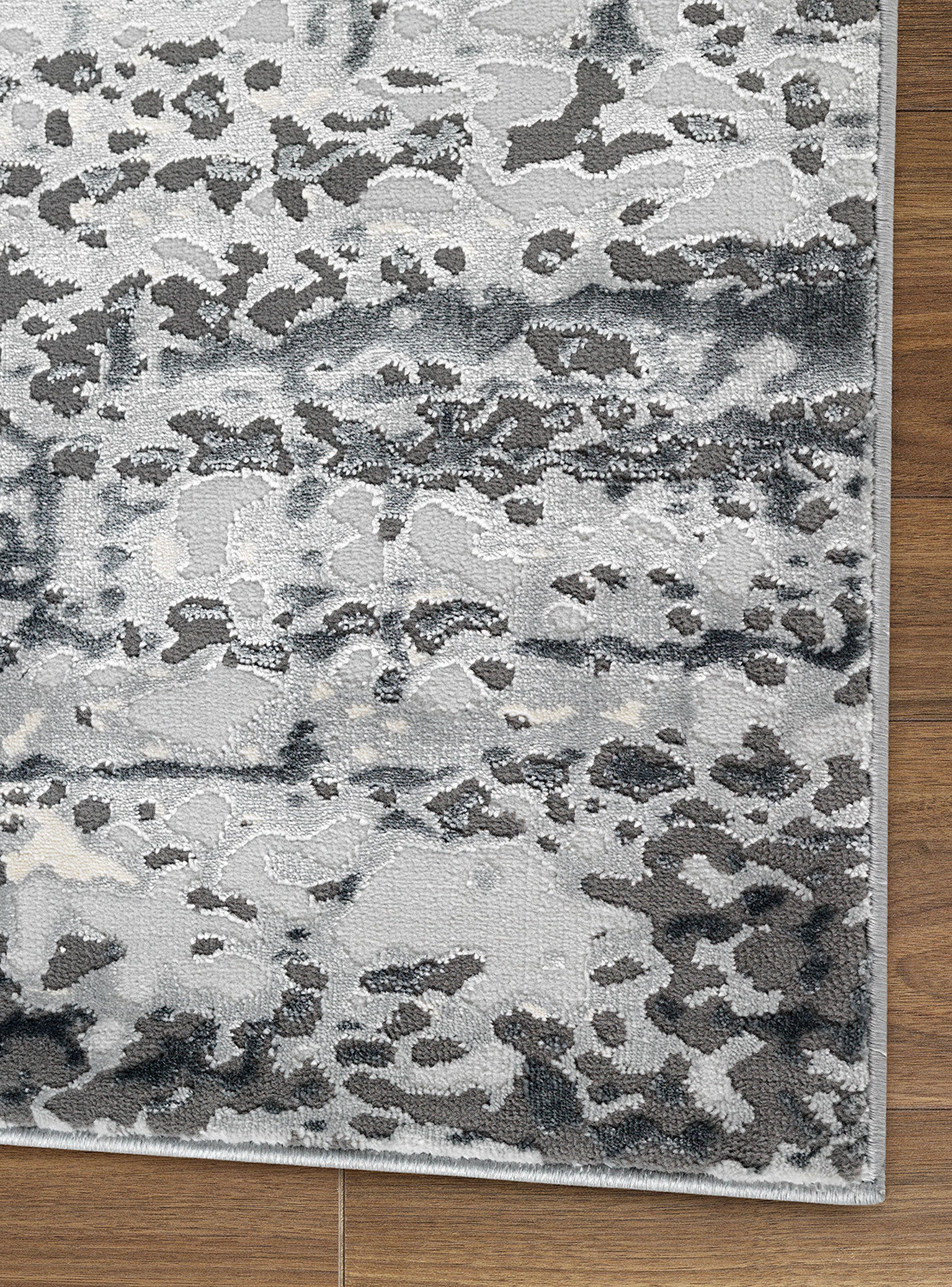Alfombra 120 x 180 cm Babil Gris Texturas-3