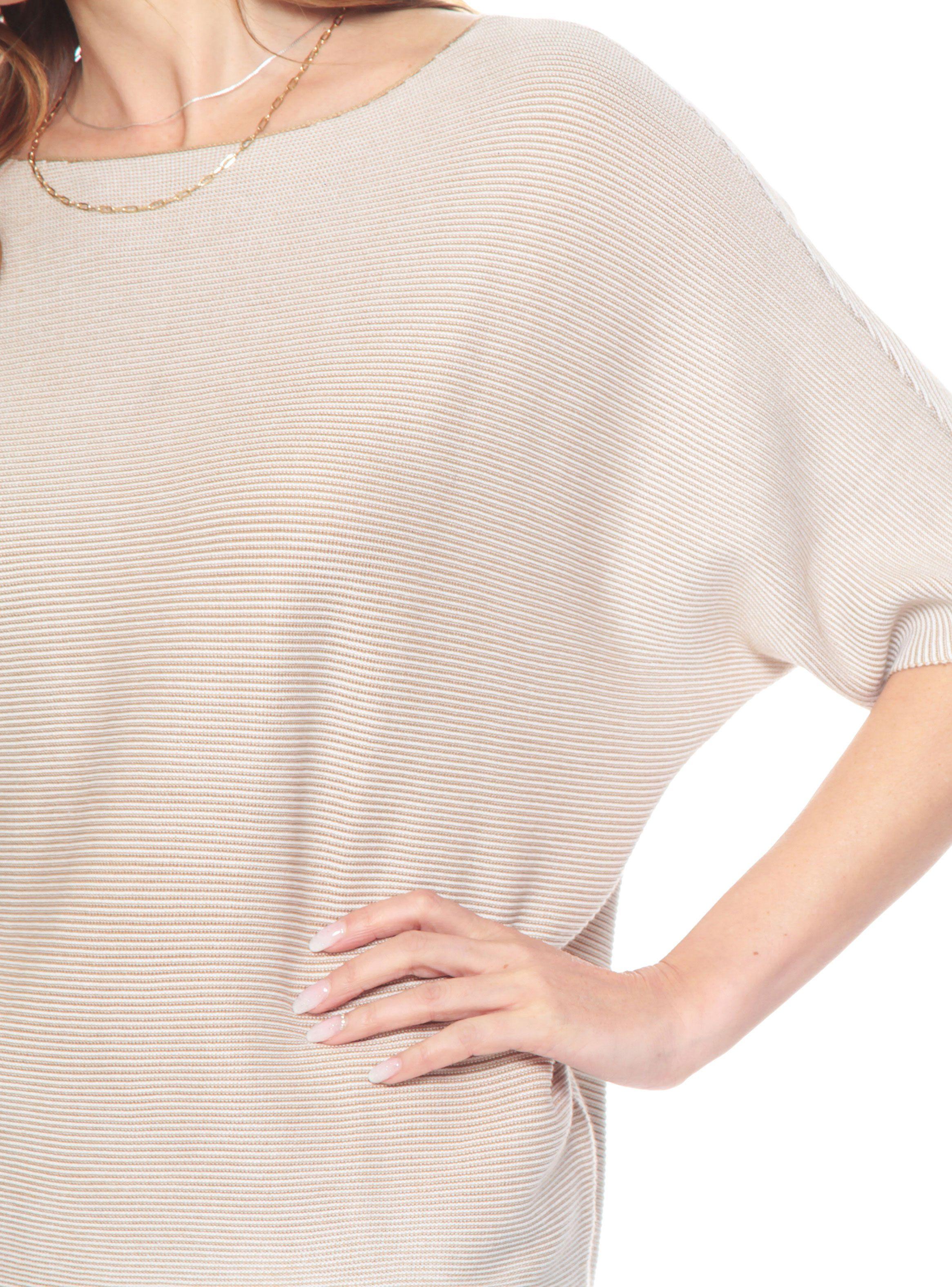 Sweater Manga Corta Escote Bote-2