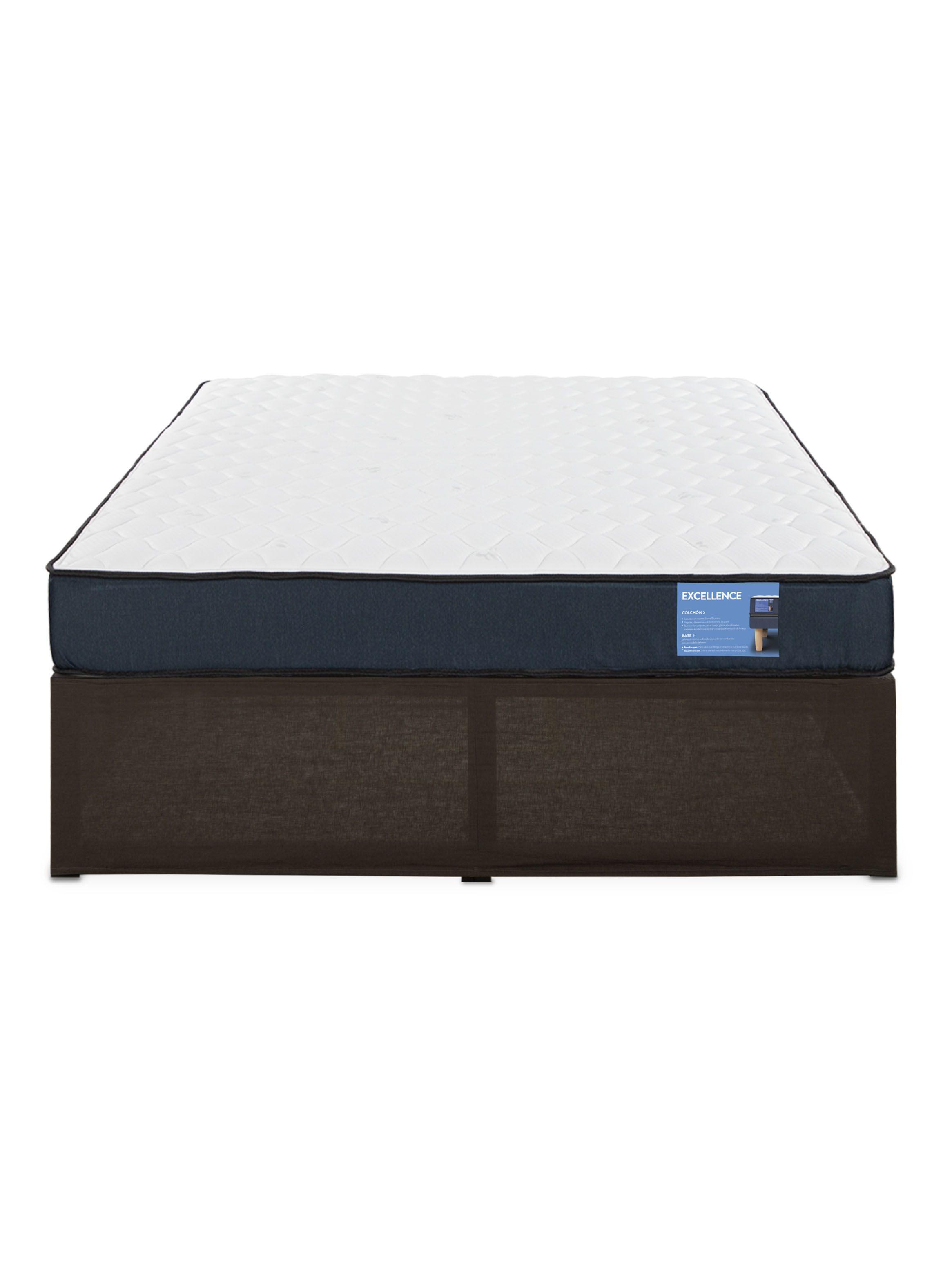 Cama Europea Iron Smart Excellence 2 Plazas + Faldón-2