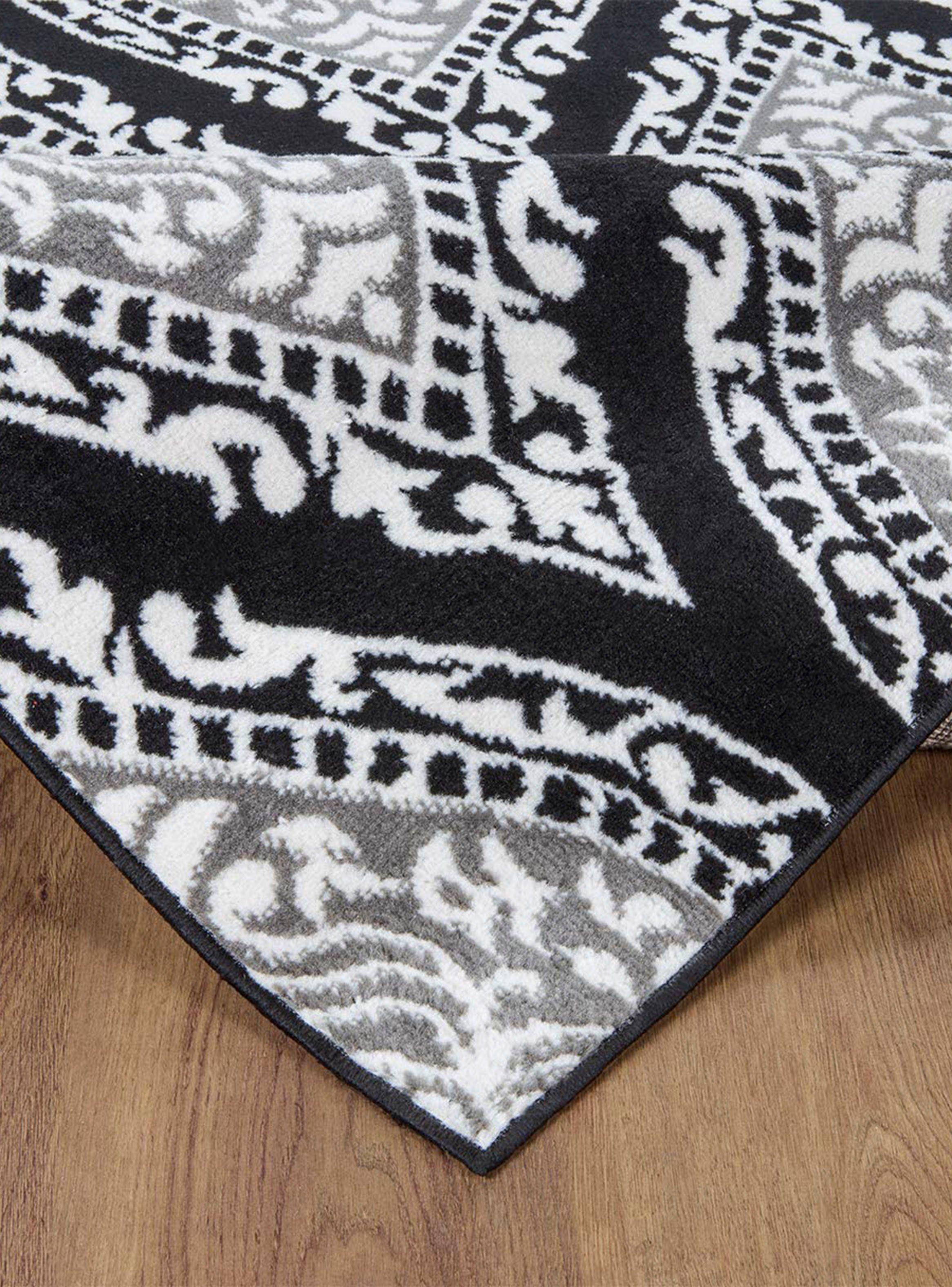 Alfombra de Pasillo 61 x 213 cm Kashan King D2 Gris-2