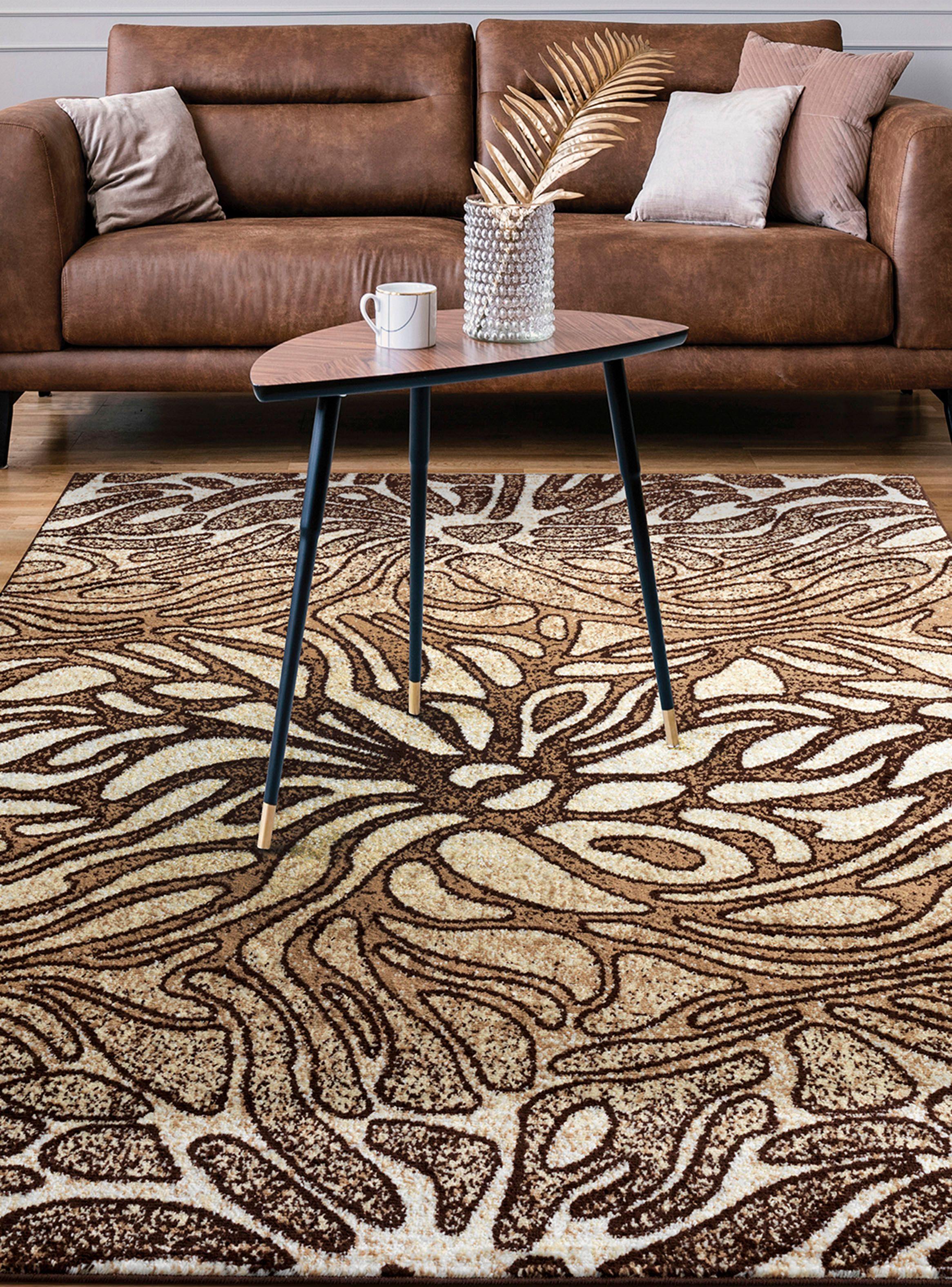 Alfombra 240 x 305 cm Siesta D1 Café-5