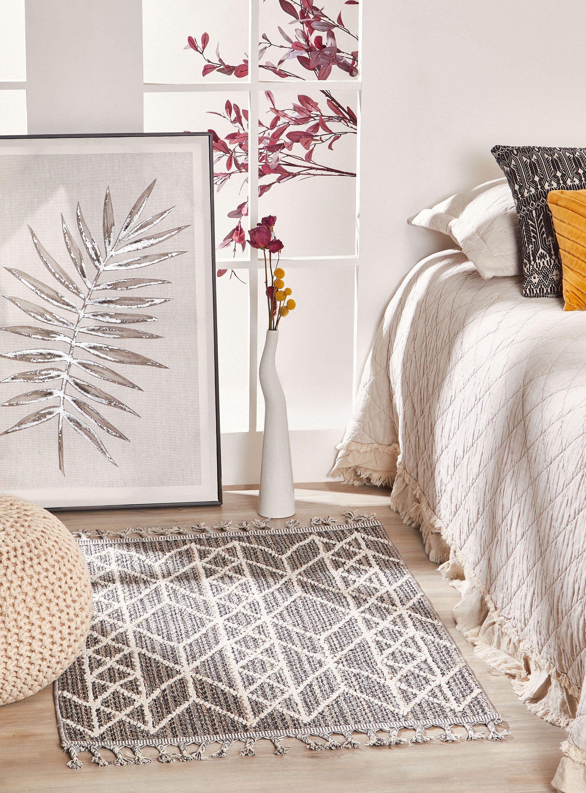Bajada de Cama 80 x 120 cm Alaniz Home Muse D1 Gris-1