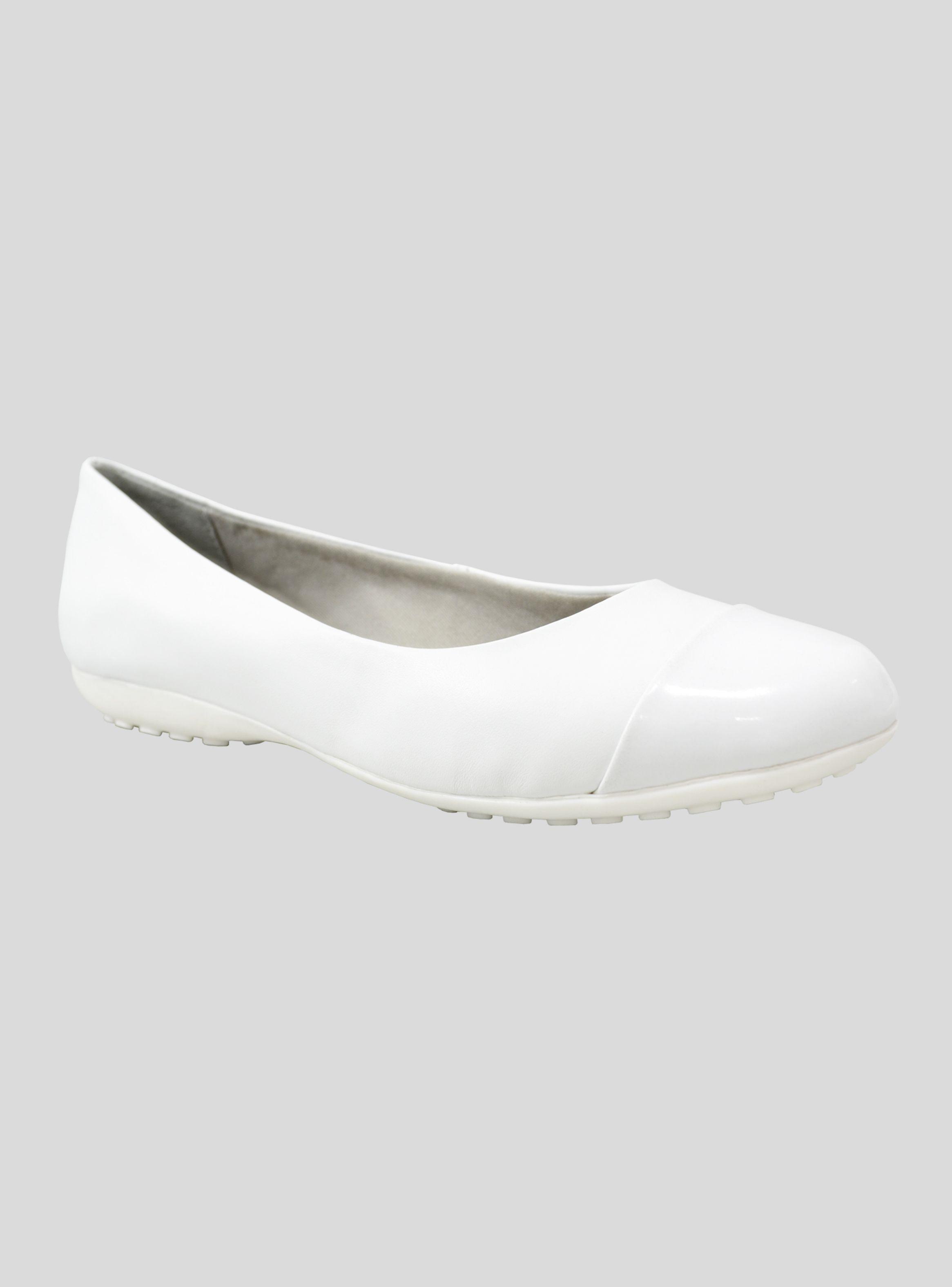 Ballerina Bottero Poppy Blanca Mujer-1