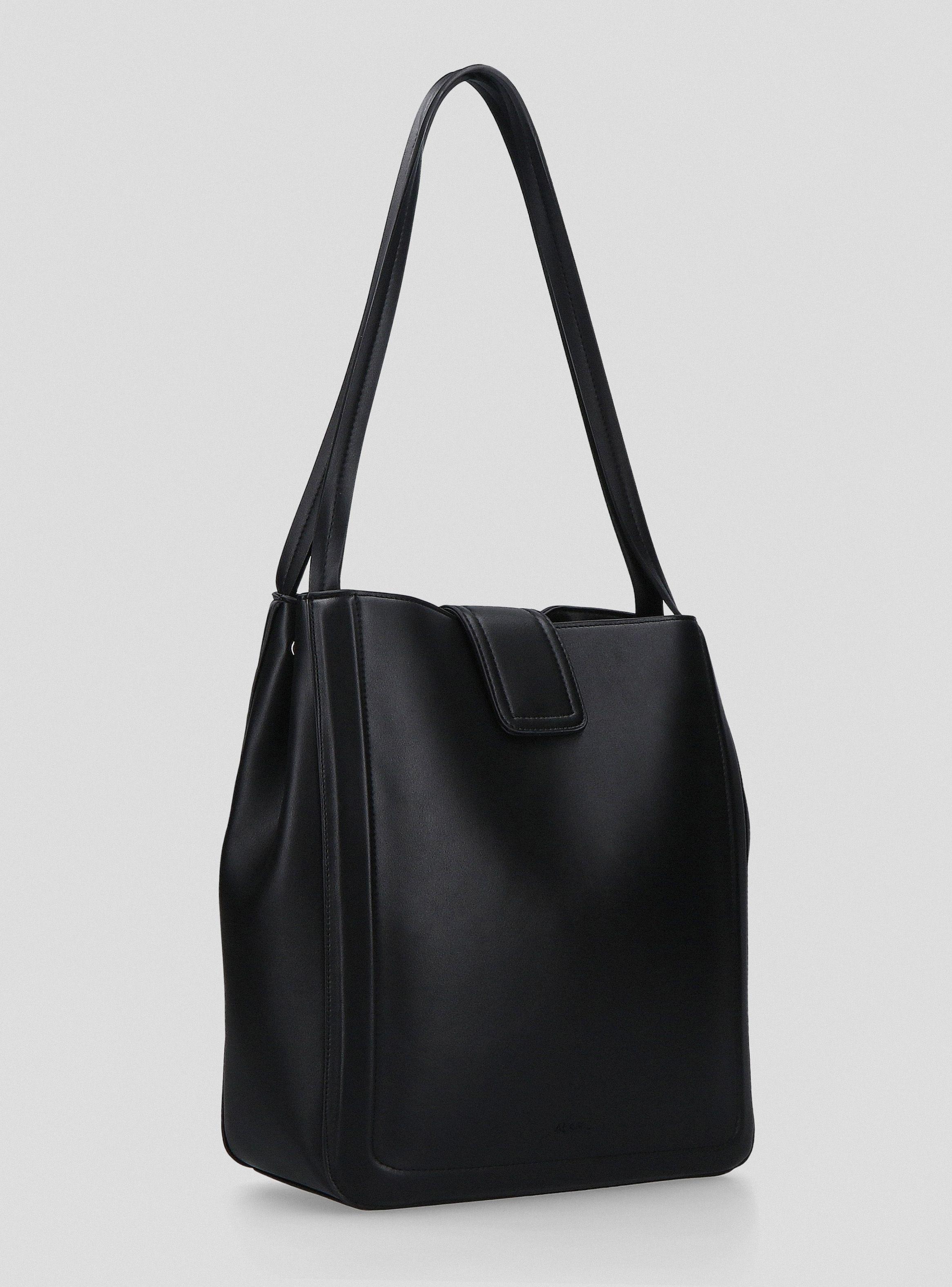 Cartera Totebag Efecto Cuero-3