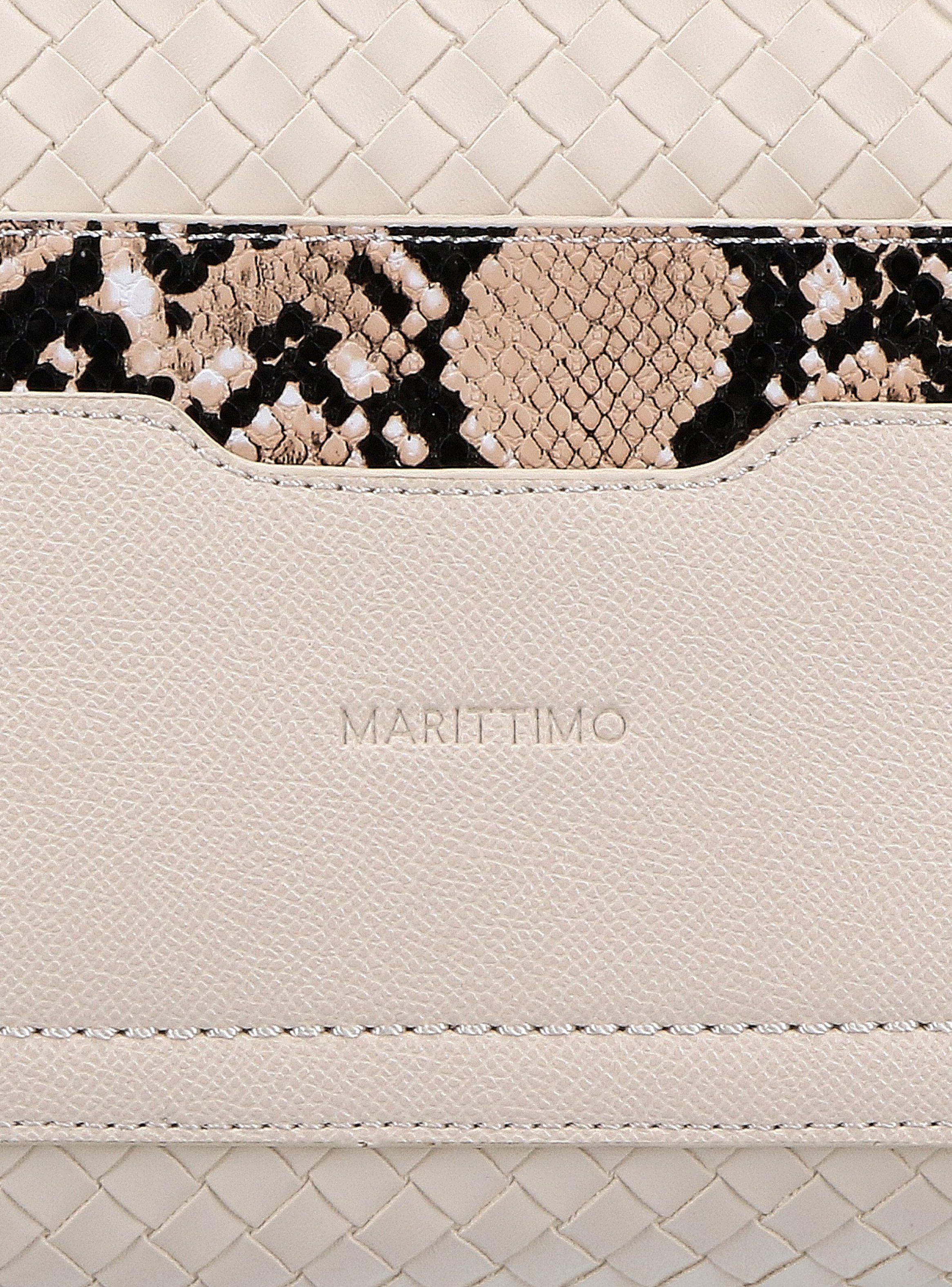 Cartera Efecto Trenzado con Asa Textil-6