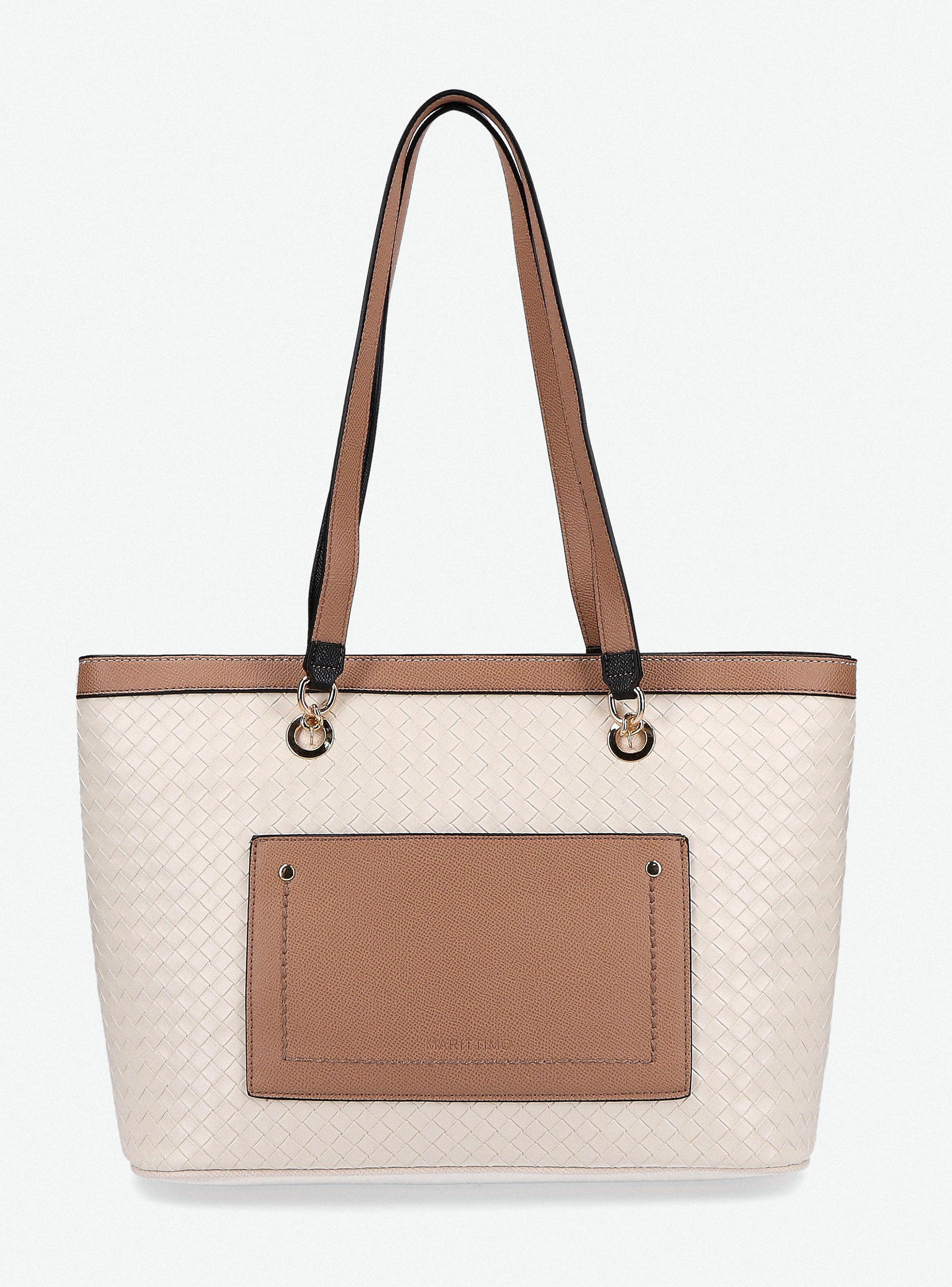 Cartera Efecto Trenzado y Asa de Cadena-2