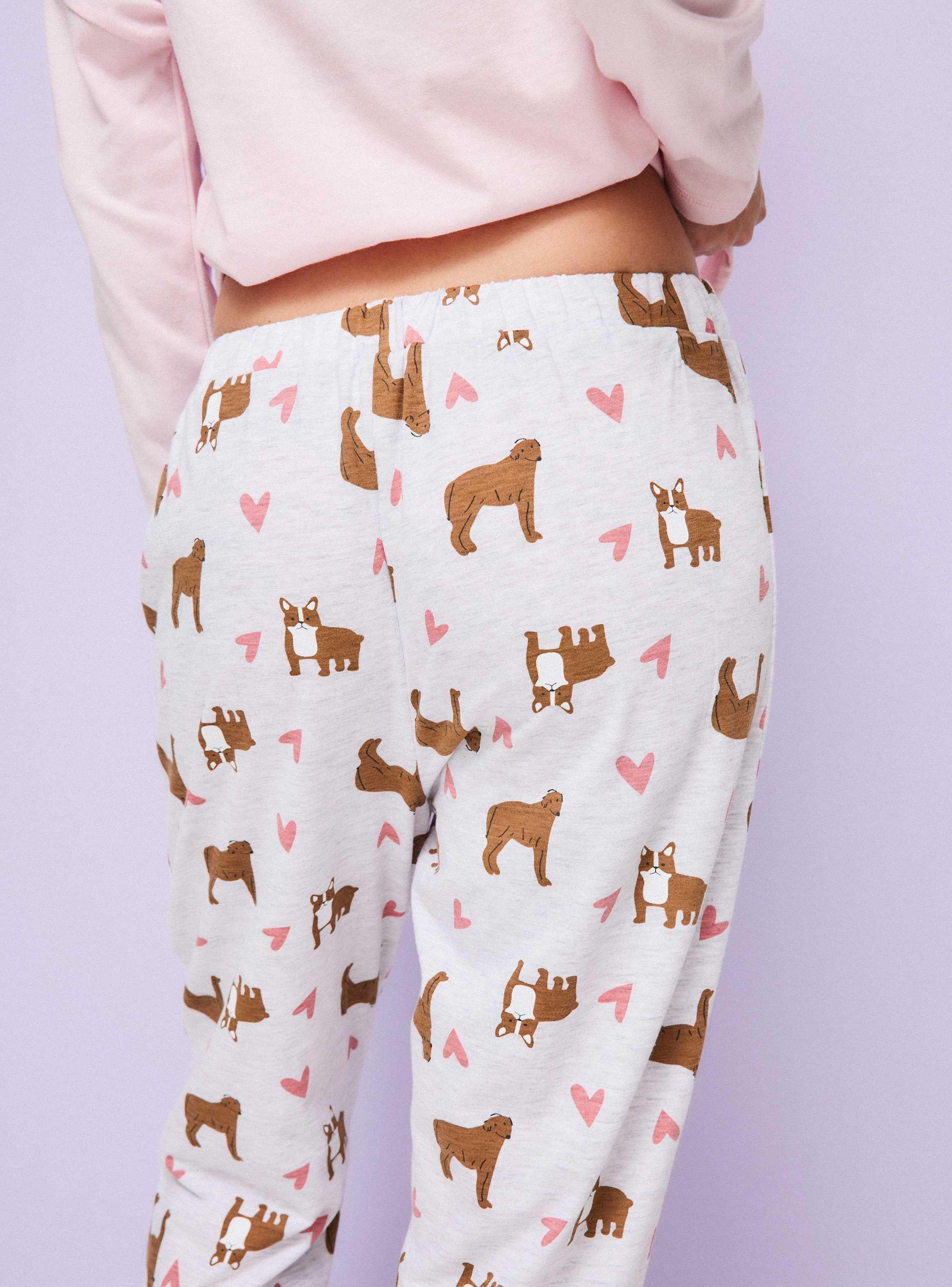 Pijama Manga Larga Full Print-3