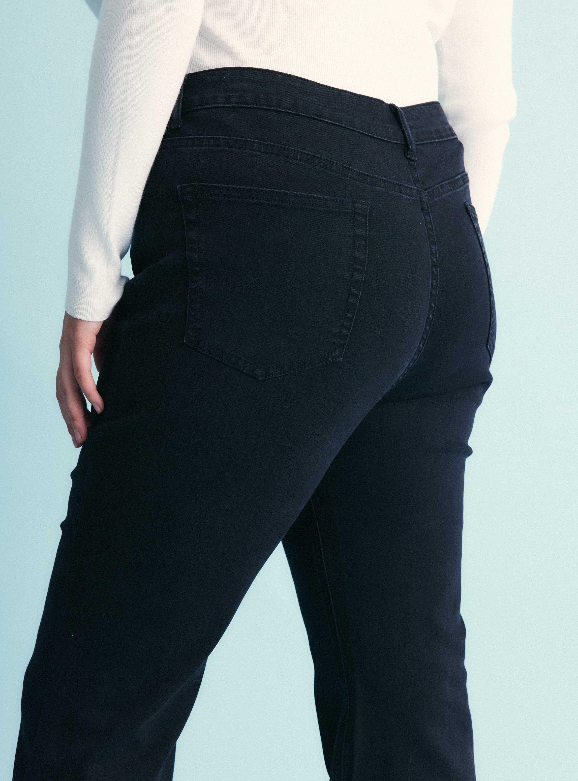 Jeans Flare Lavados Vintage Color-3