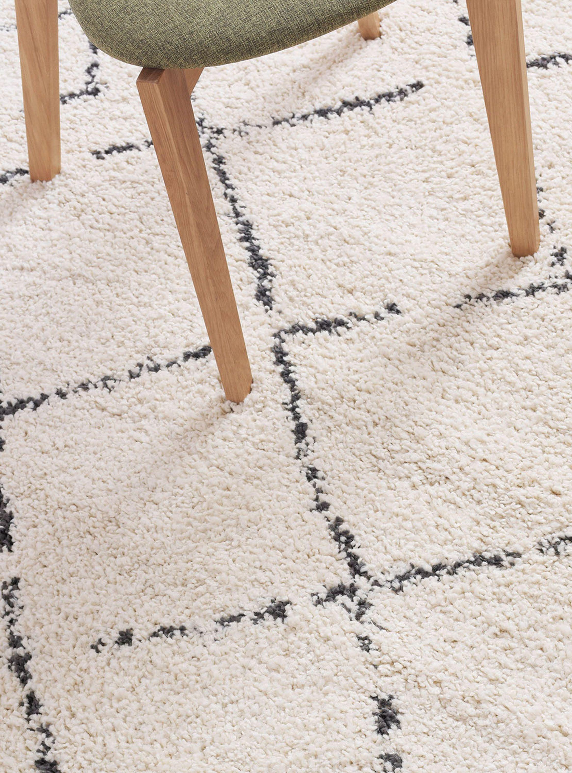 Alfombra 160x230 cm Key D2 Crema-4