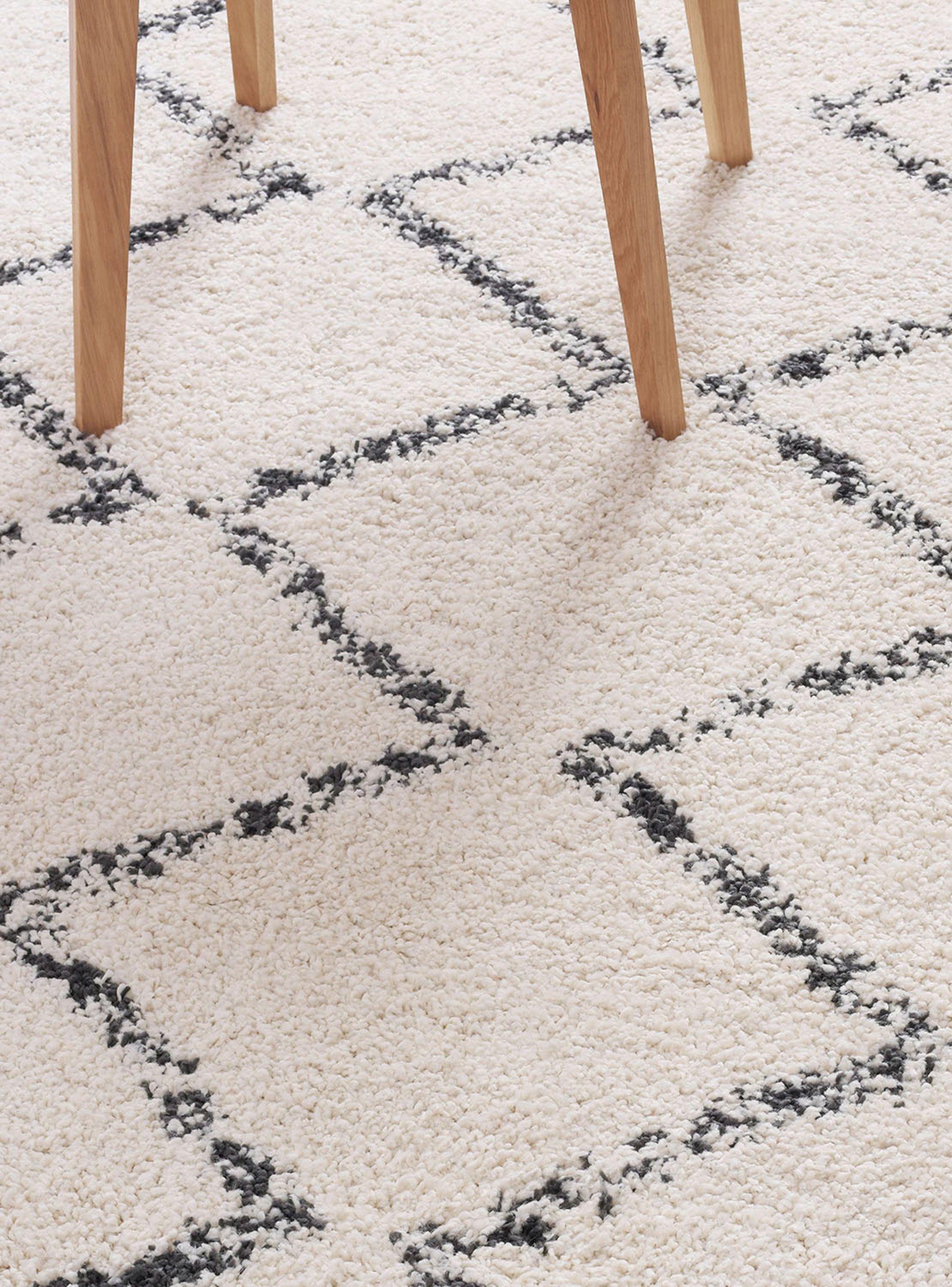 Alfombra 160x230 cm Key D1 Crema-2