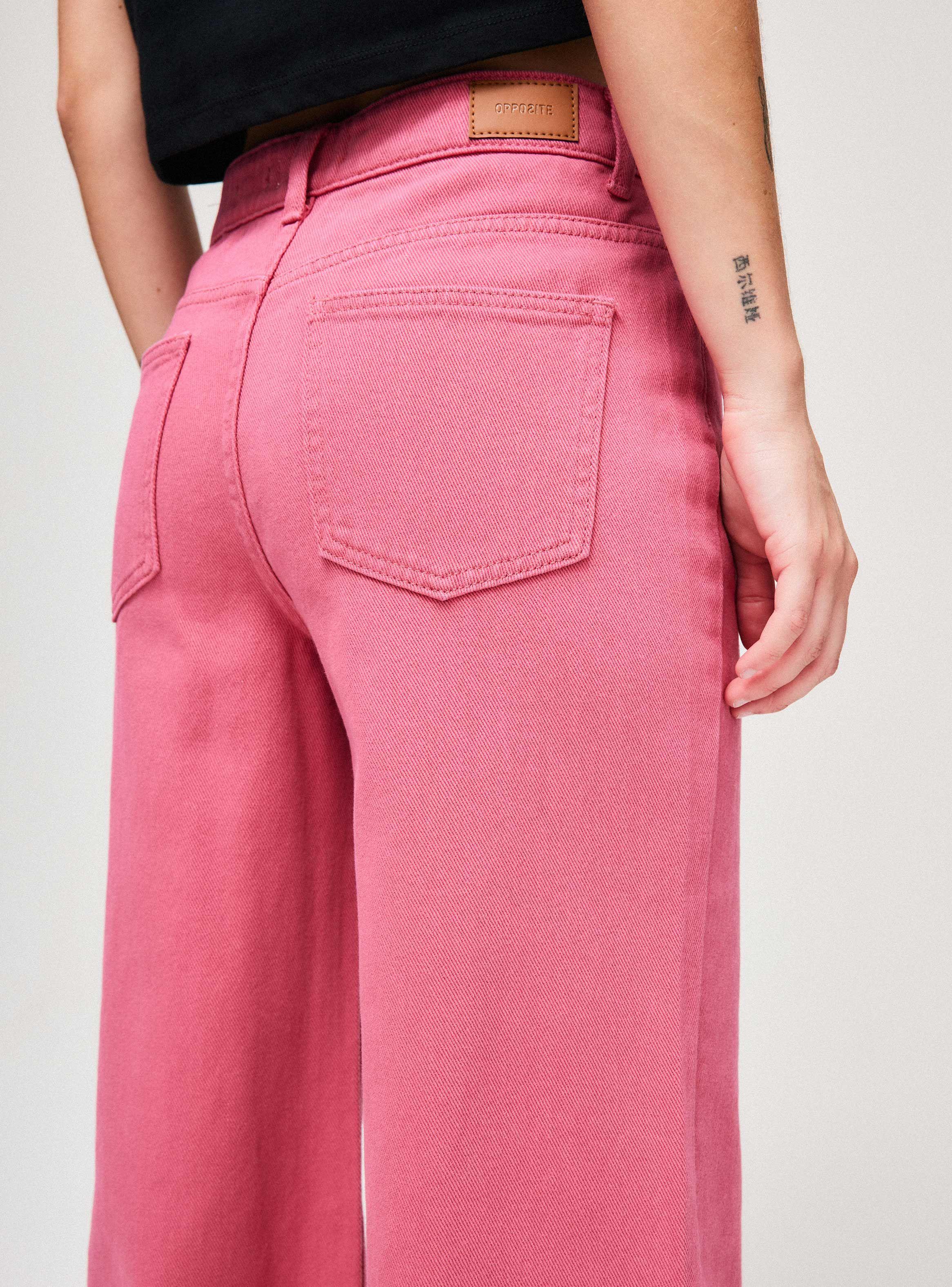 Jeans Wide Leg Color-3