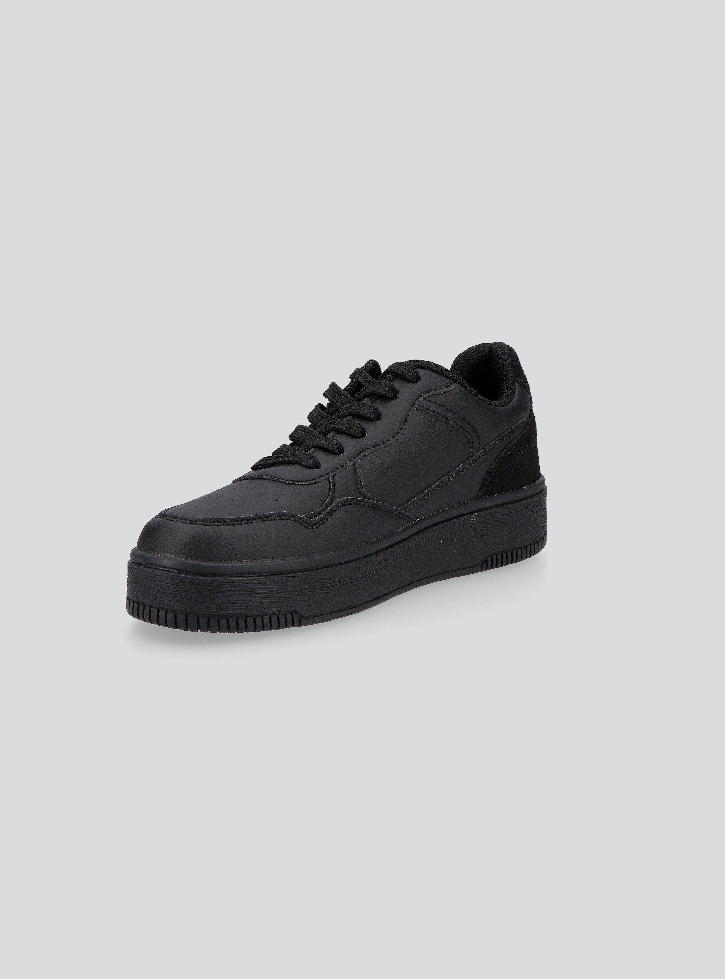 Zapatila Urbana Logo Plataforma Mujer-2