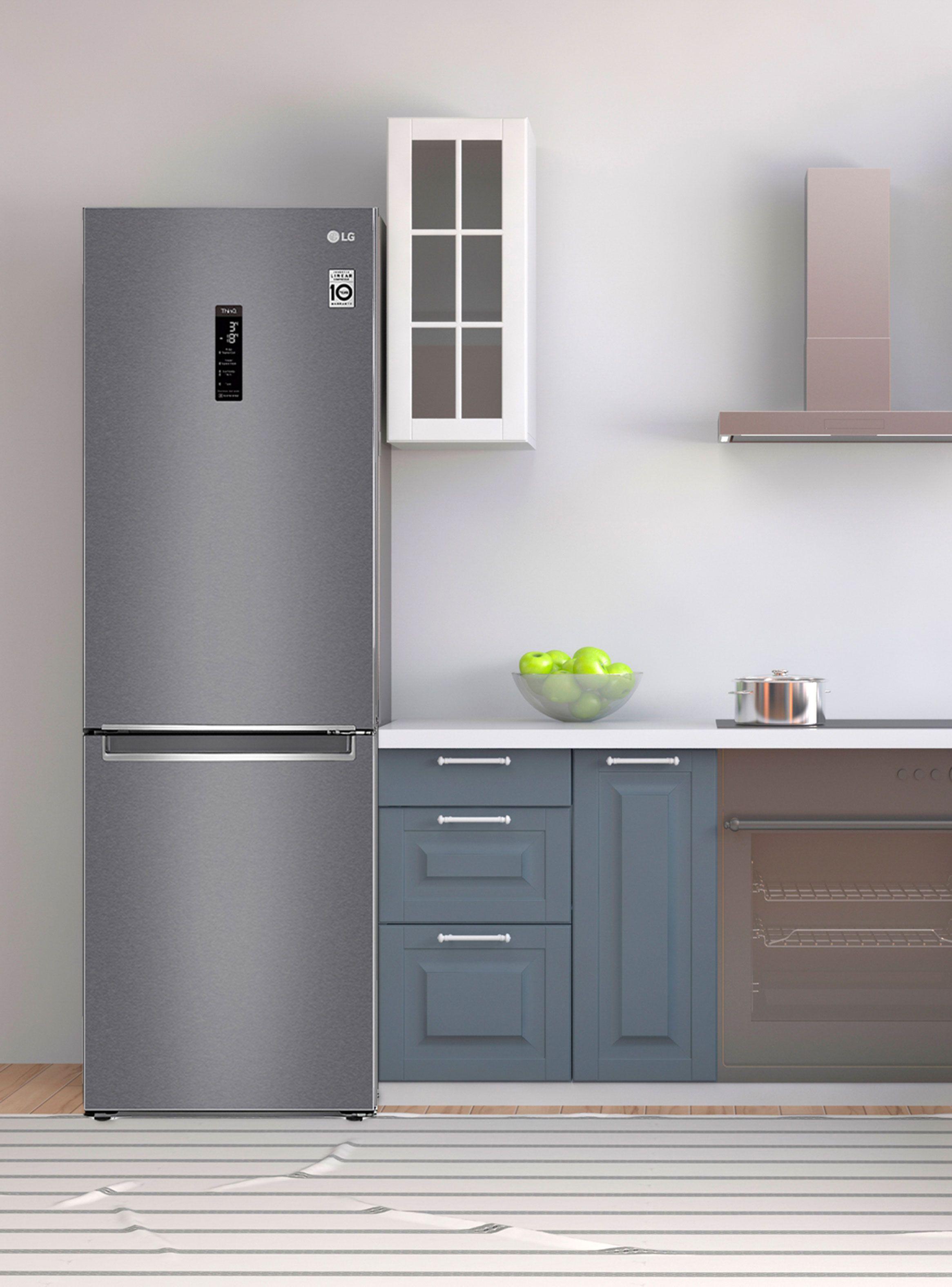 Refrigerador Bottom Freezer No Frost 341 Litros GB37MPD Linear Cooling-5