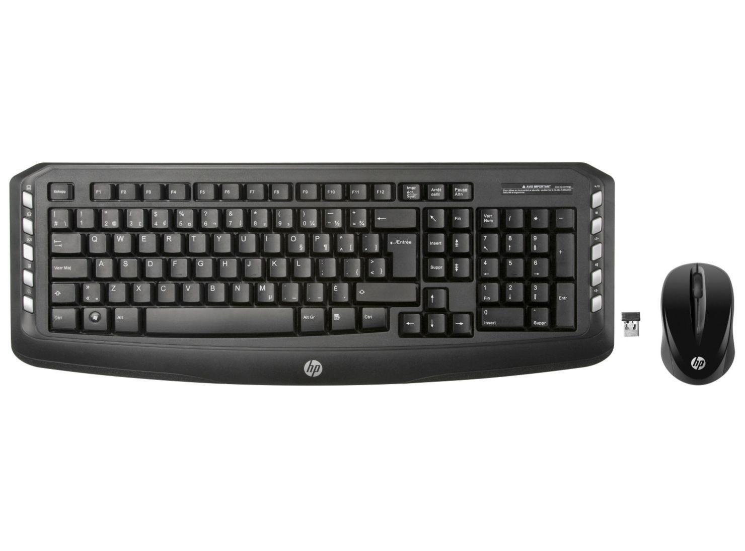 Teclado HP Clásico de escritorio Inalámbrico-0
