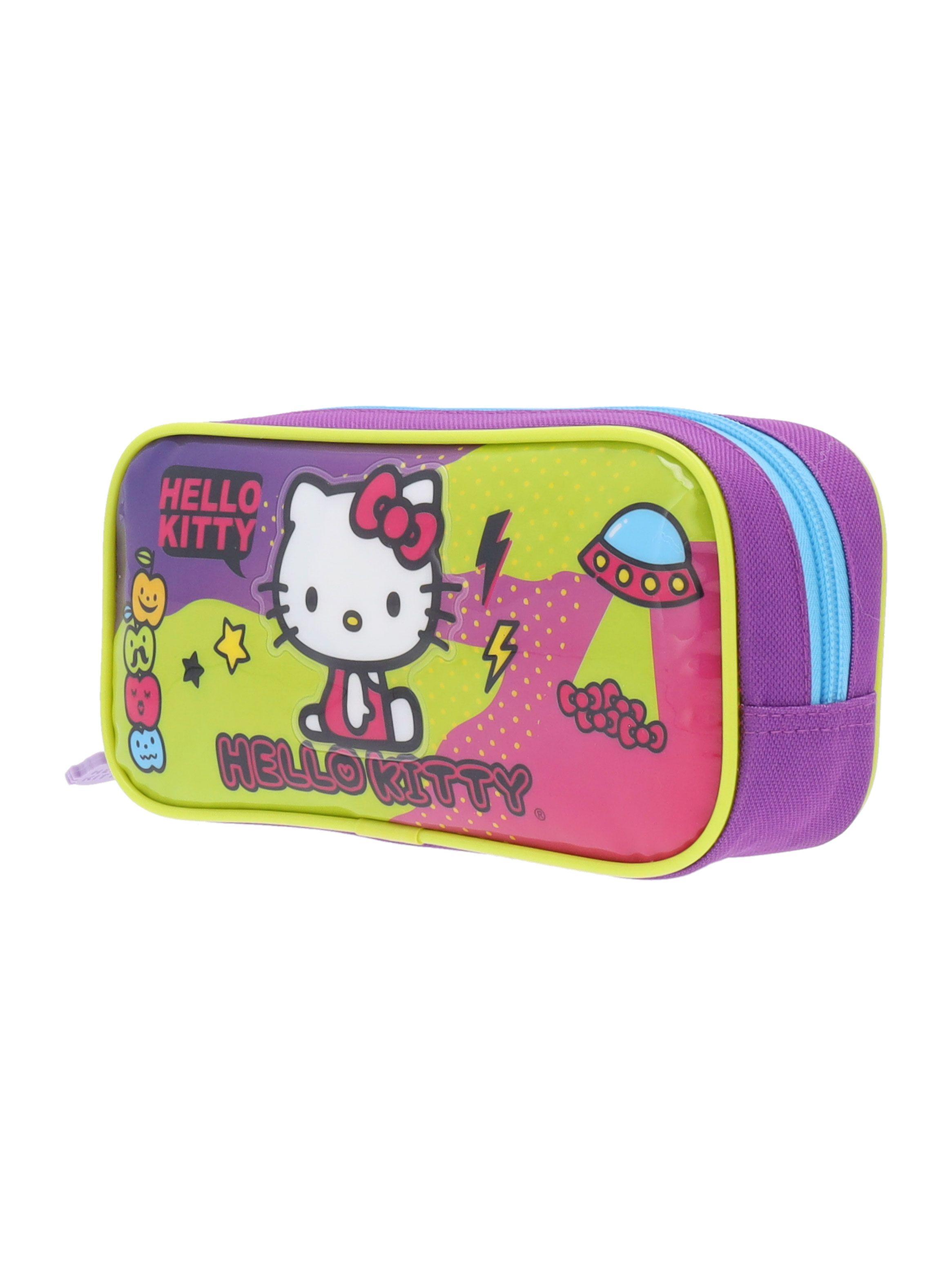 Pack Mochila + Estuche + Lonchera Hello Kitty-7