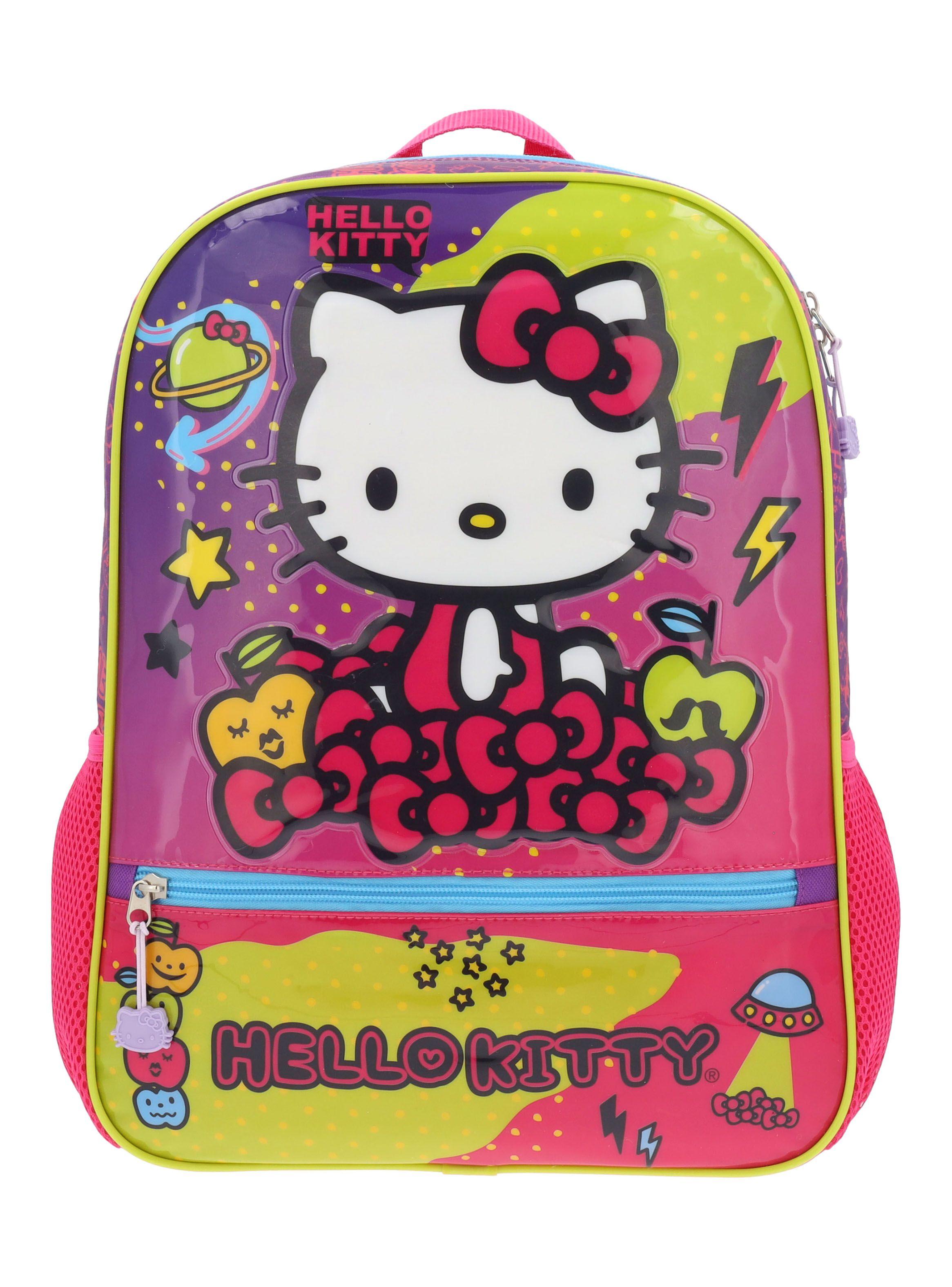 Pack Mochila + Estuche + Lonchera Hello Kitty-1