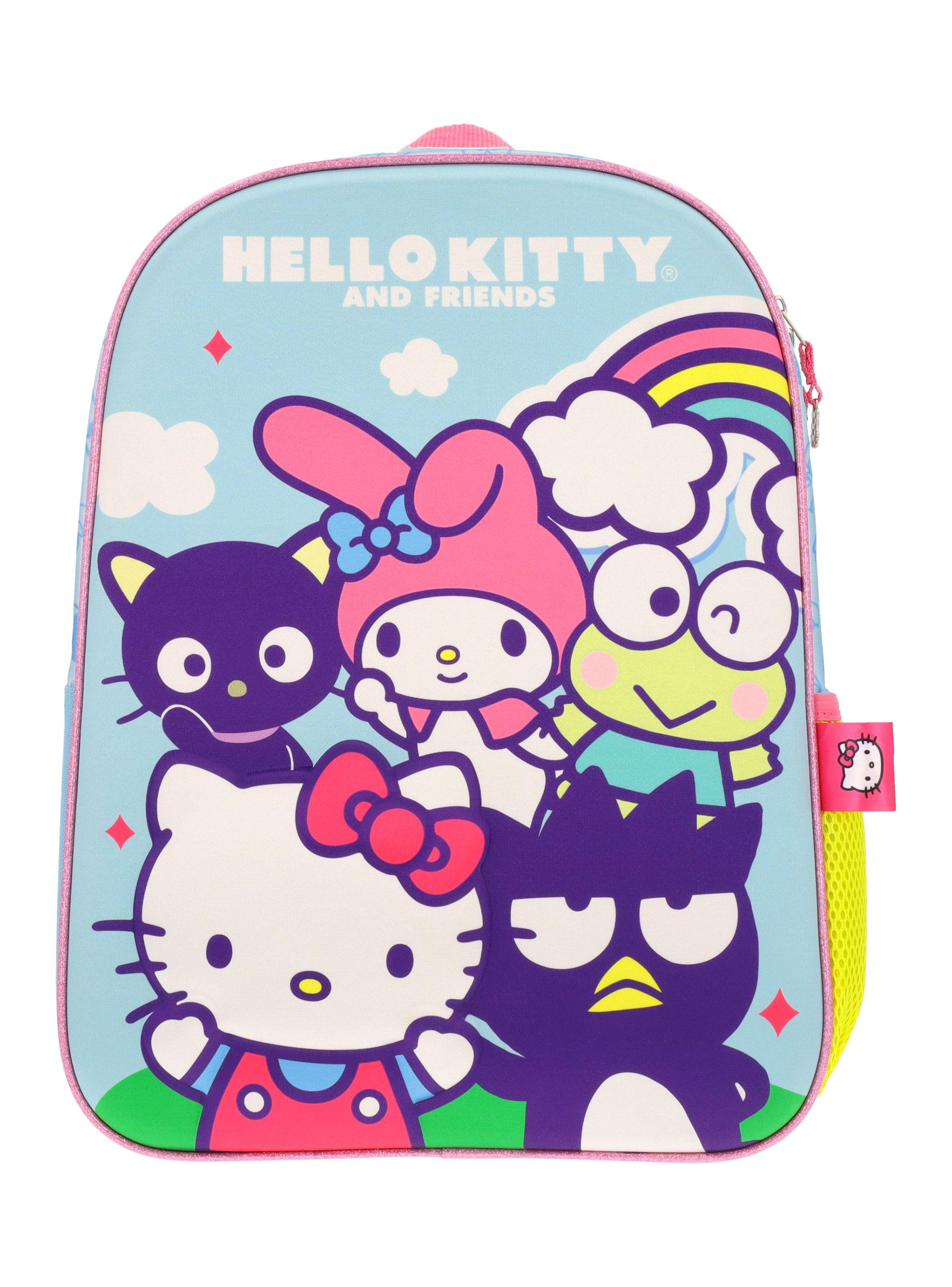 Pack Mochila+ Estuche+ Lonchera Hello Kitty-1