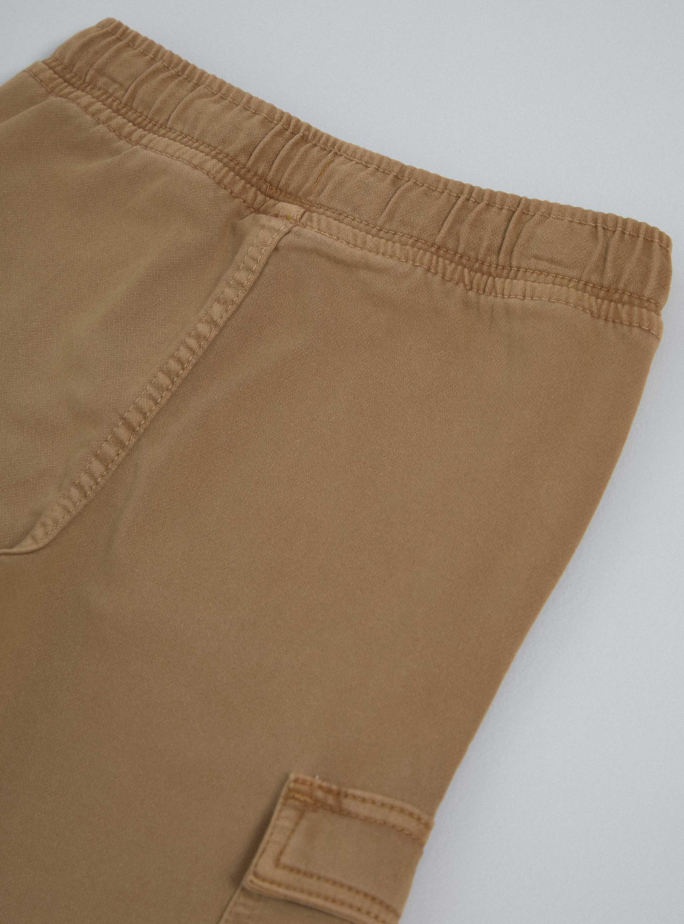 Jeans Knit Denim Color Cargo-3