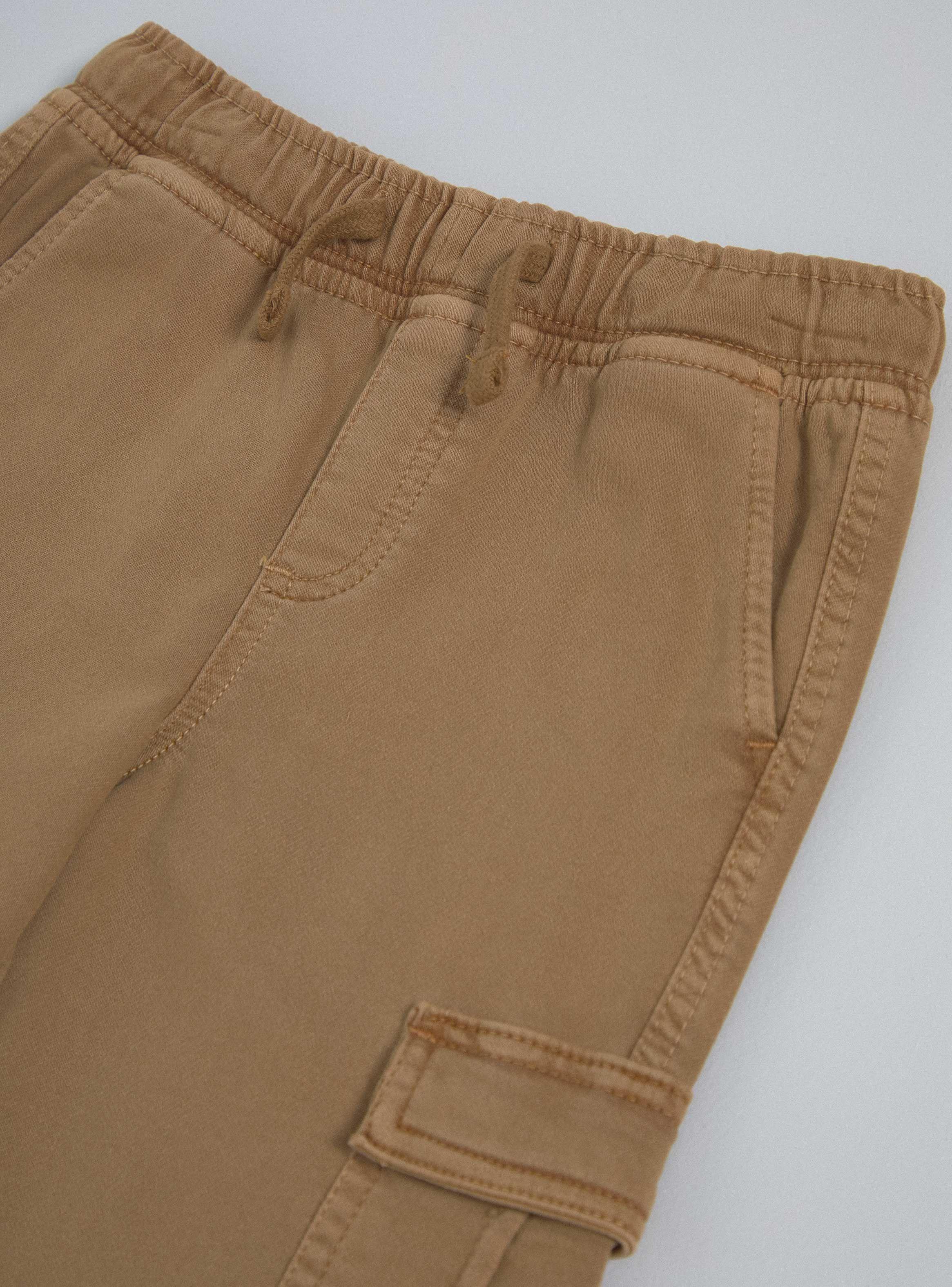 Jeans Knit Denim Color Cargo-2