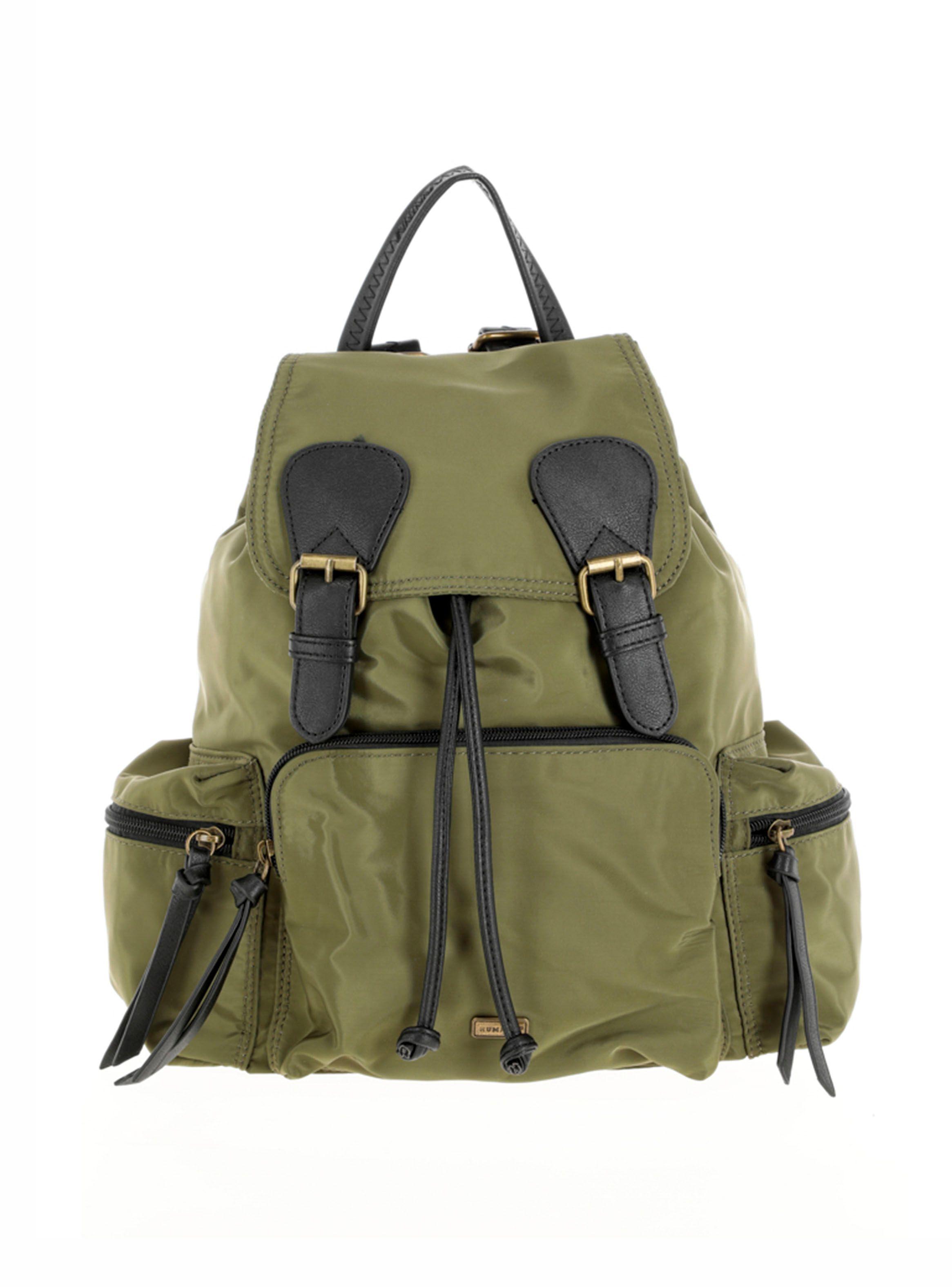 Mochila Nylon Militar Verde Humana-0