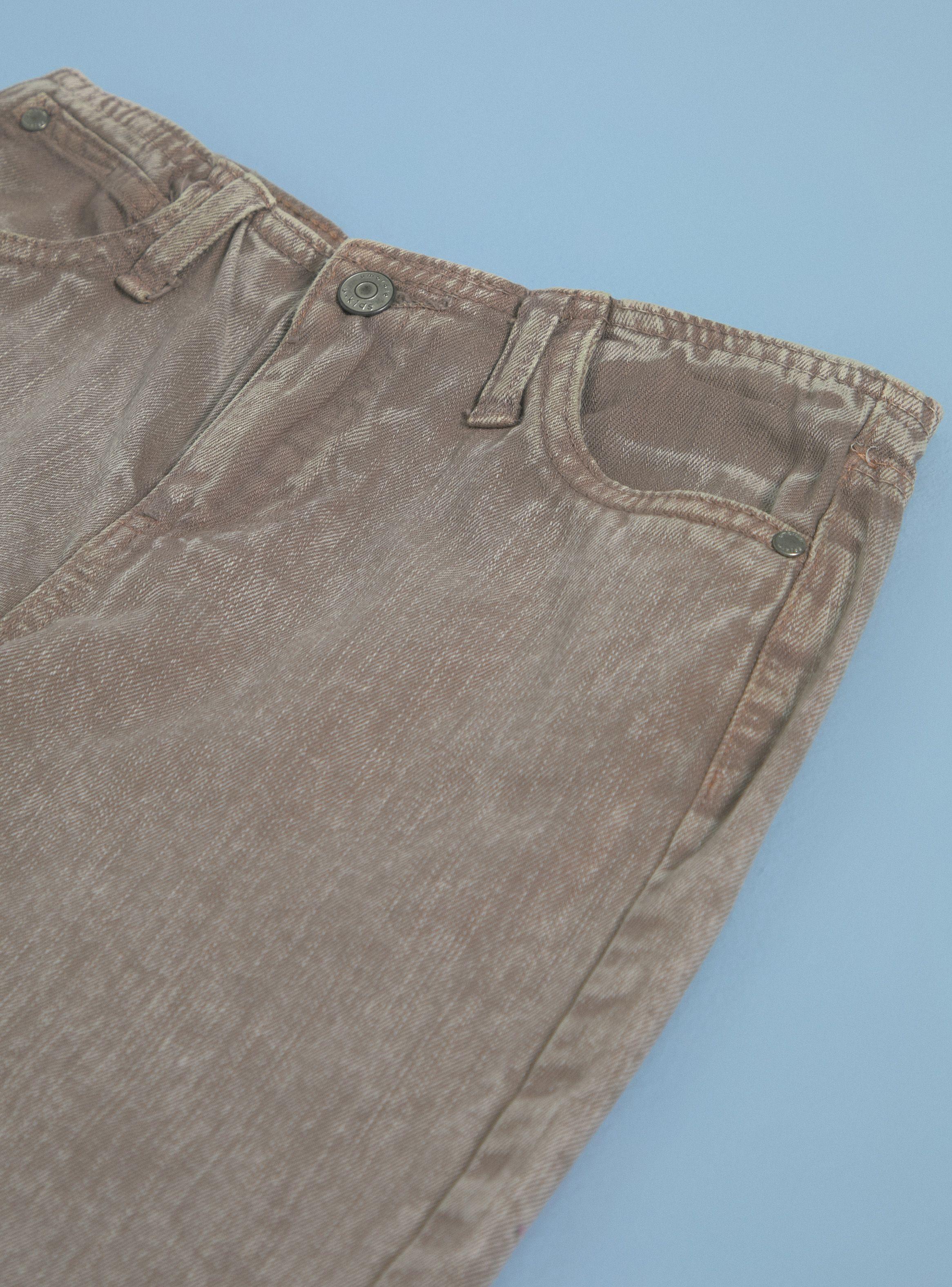 Jeans Look Desteñido Pata Ancha-2