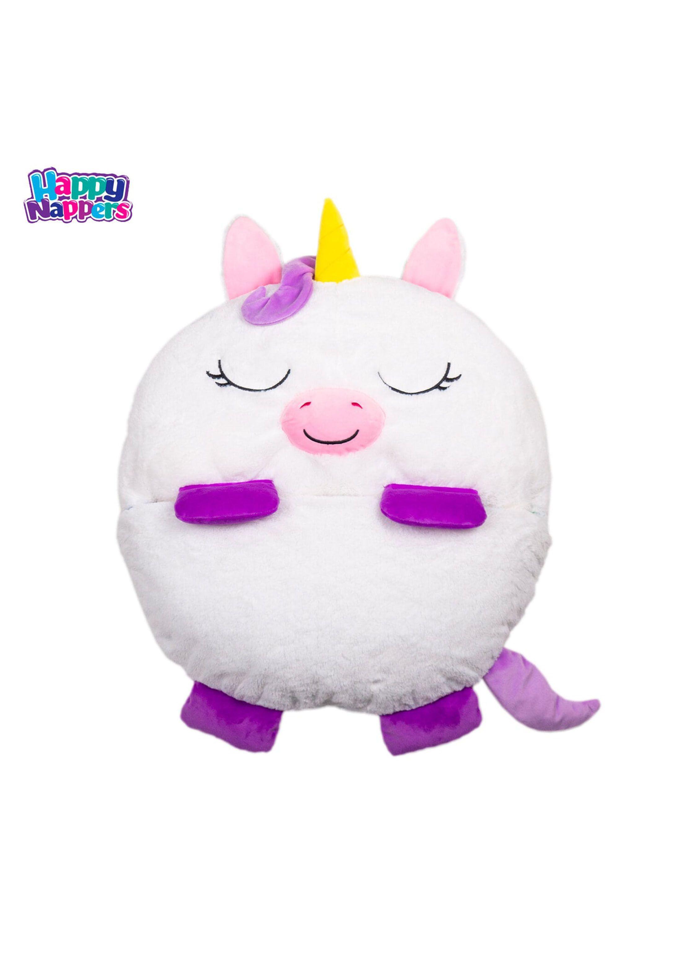 Saco Antena 3D de Dormir Happy Nappers Unicornio Grande-0