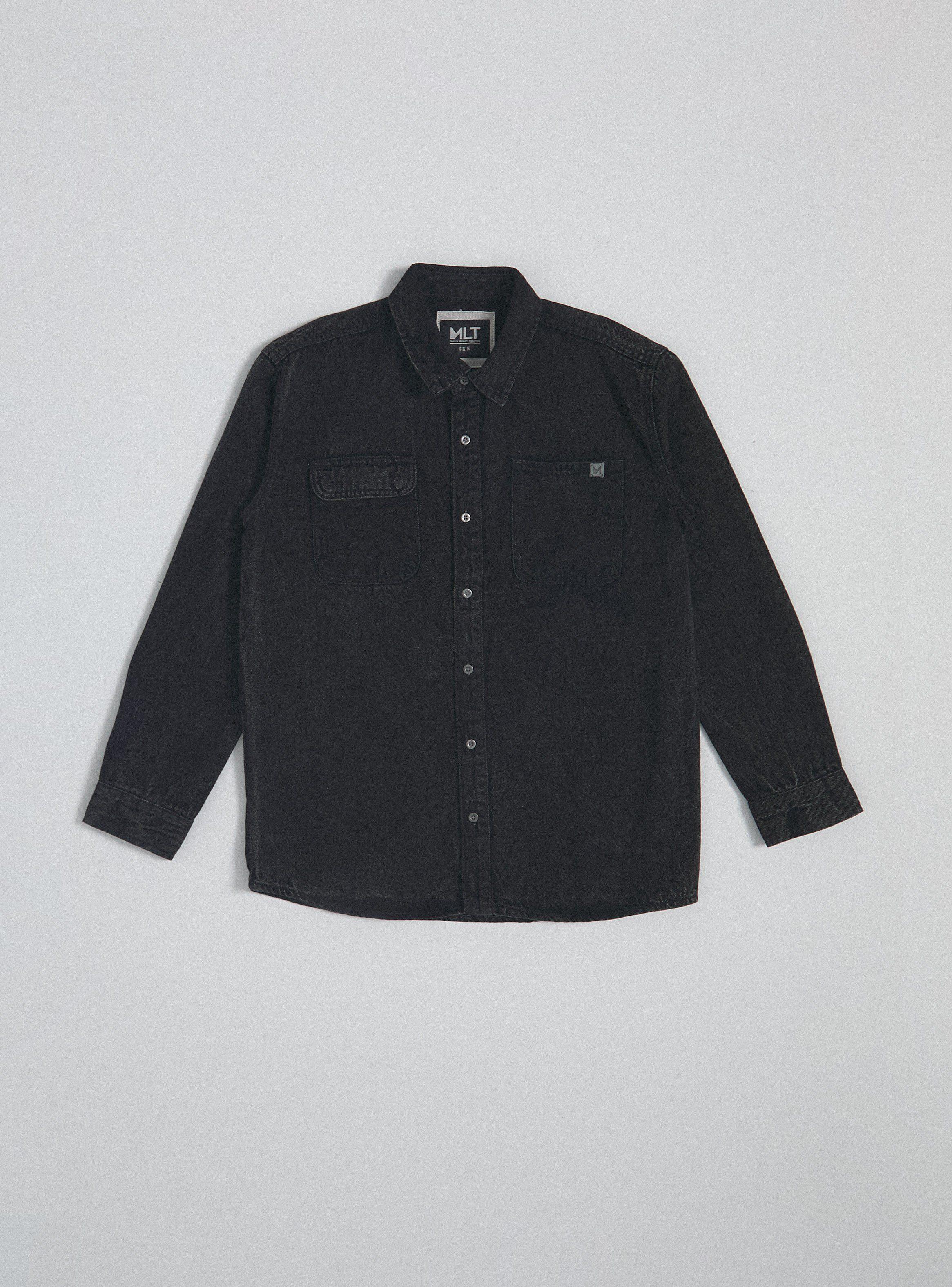 Camisa Denim con Bolsillos-2