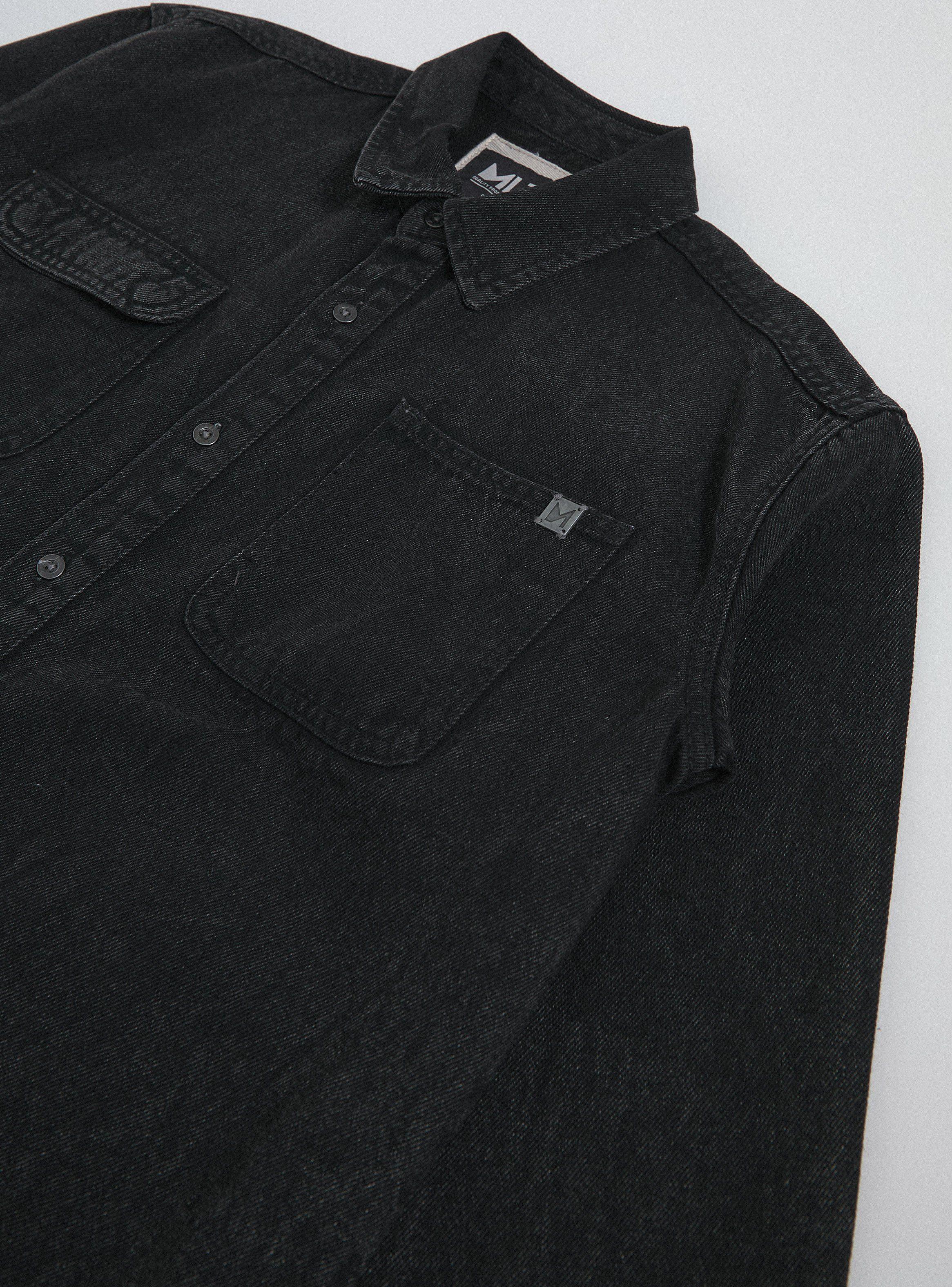 Camisa Denim con Bolsillos-4