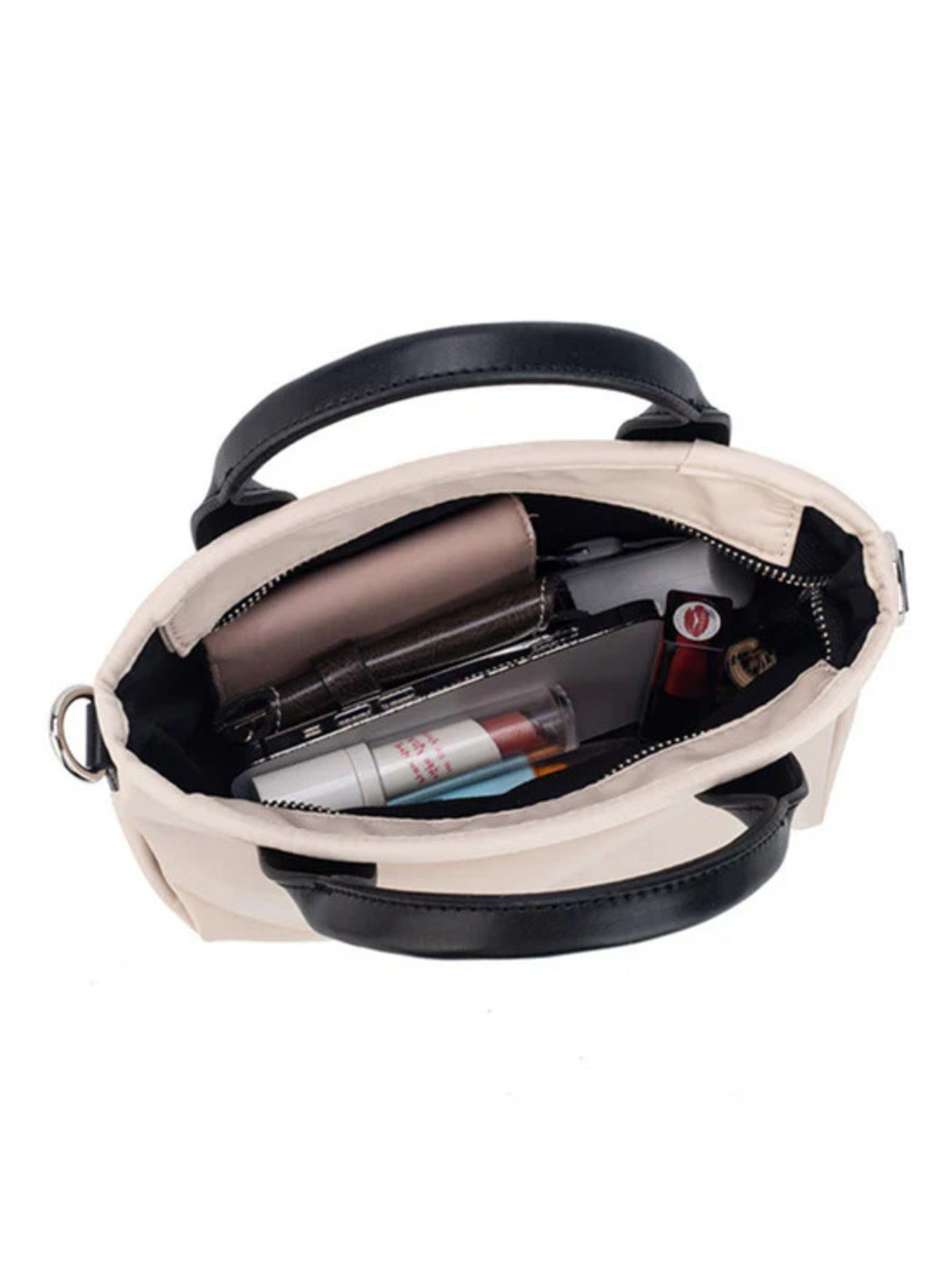 Cartera Mini Tote Rope Snow-3