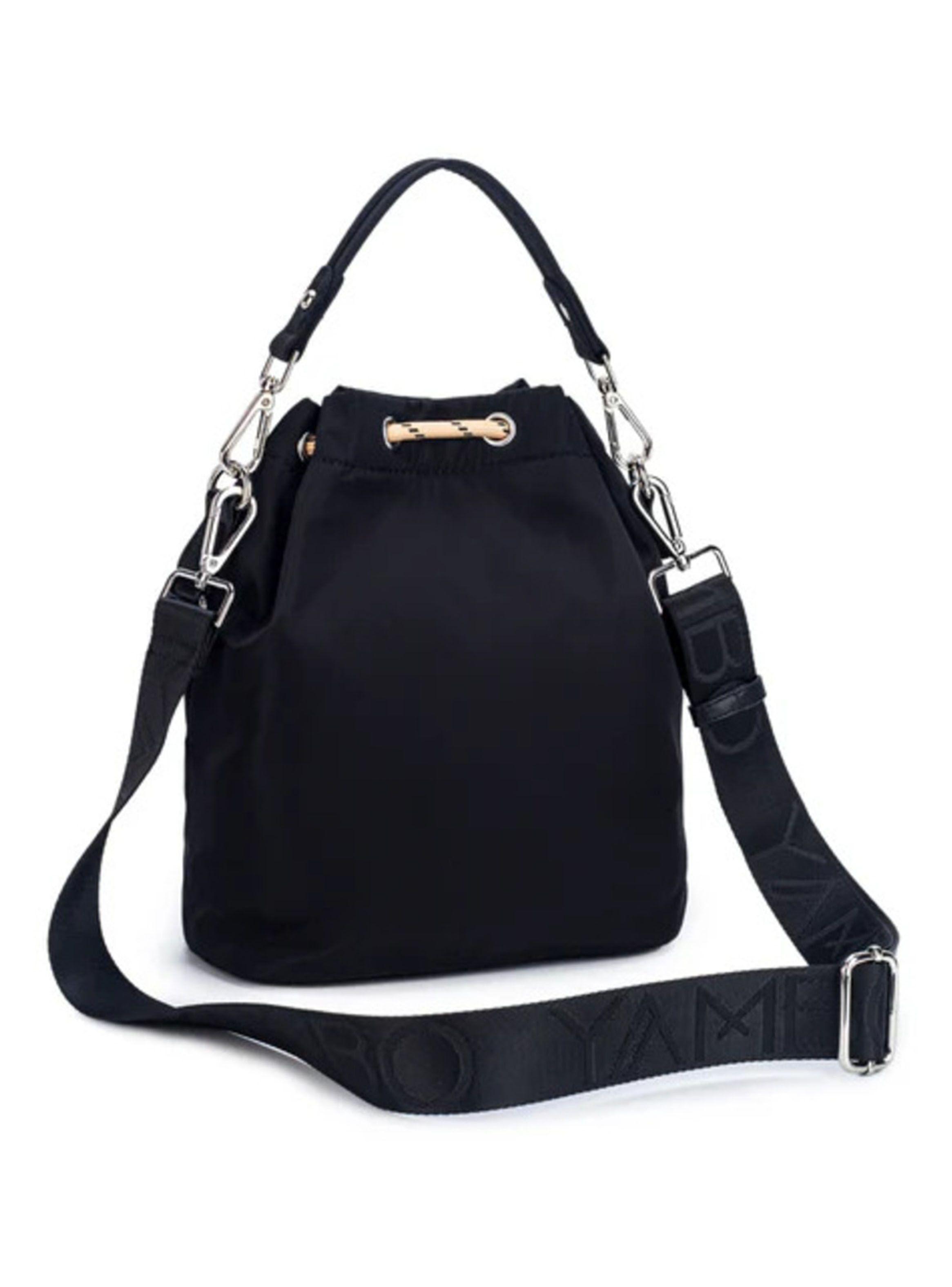 Cartera Bucket Rope Black-2