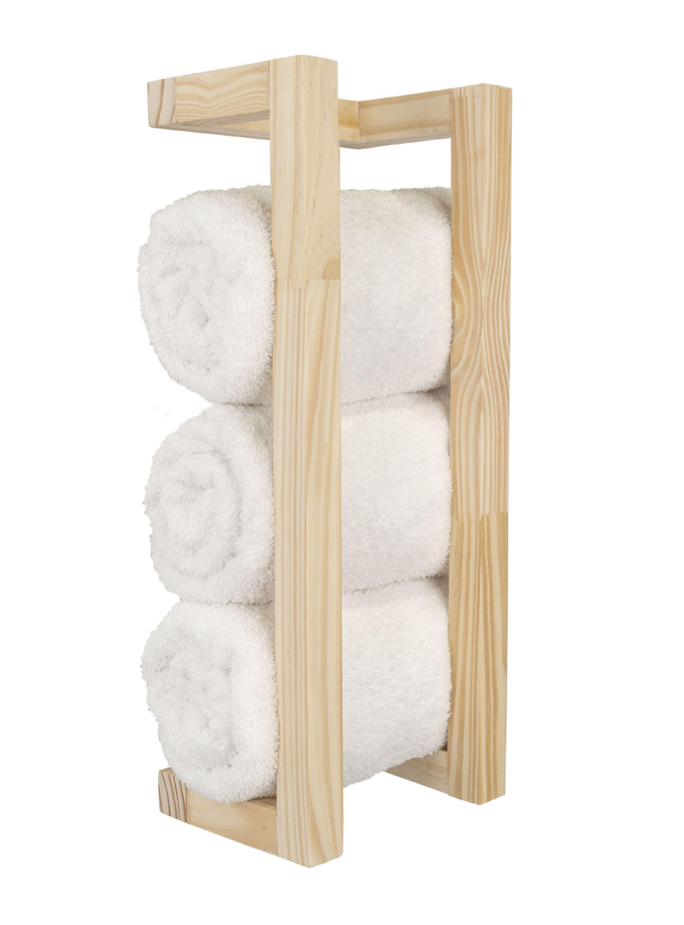 Toallero Fiory en Pino 3x3-5
