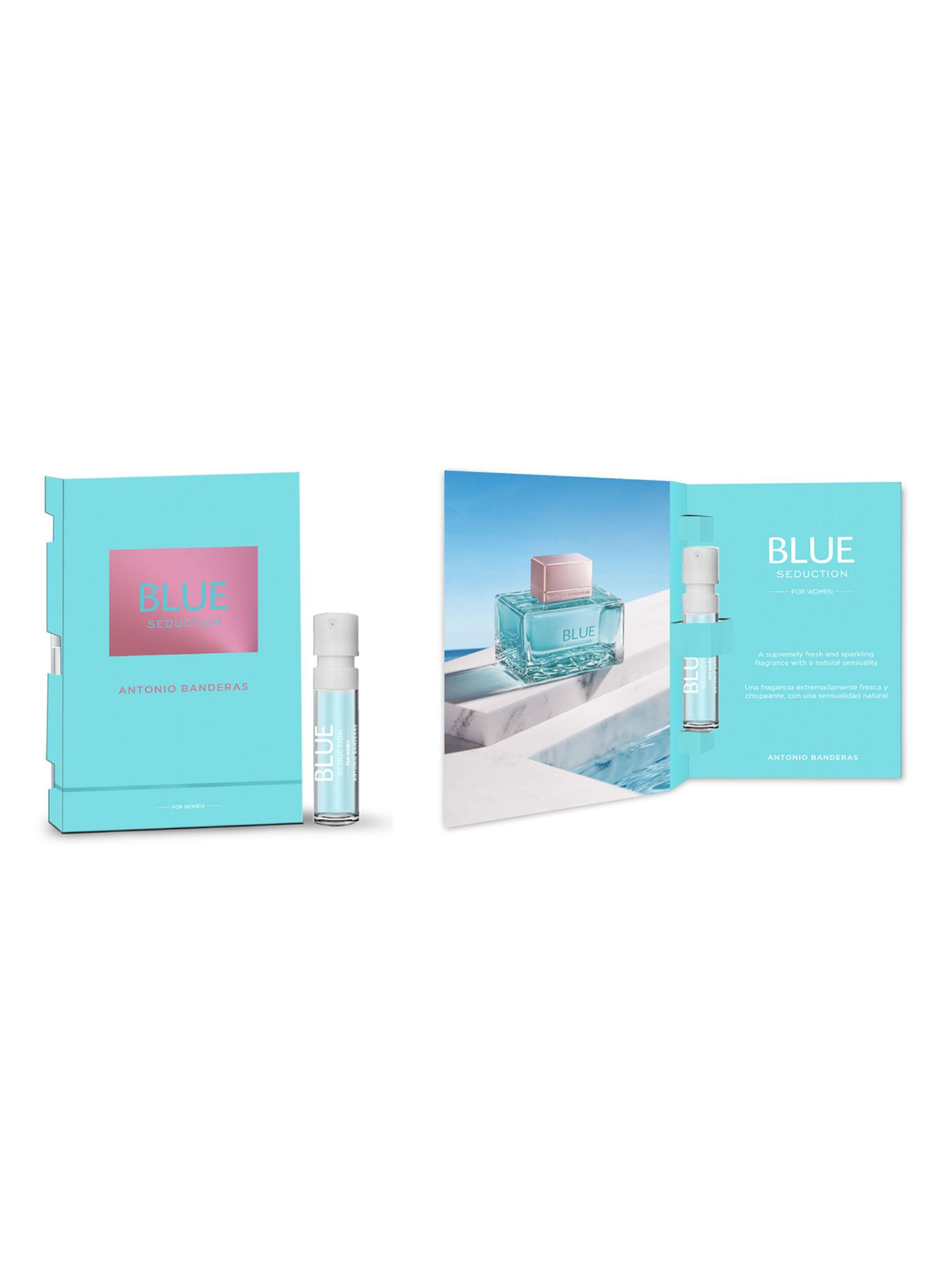 Set Perfume Blue Seduction EDT Mujer 80 ml + Spritz 1.5 ml-2