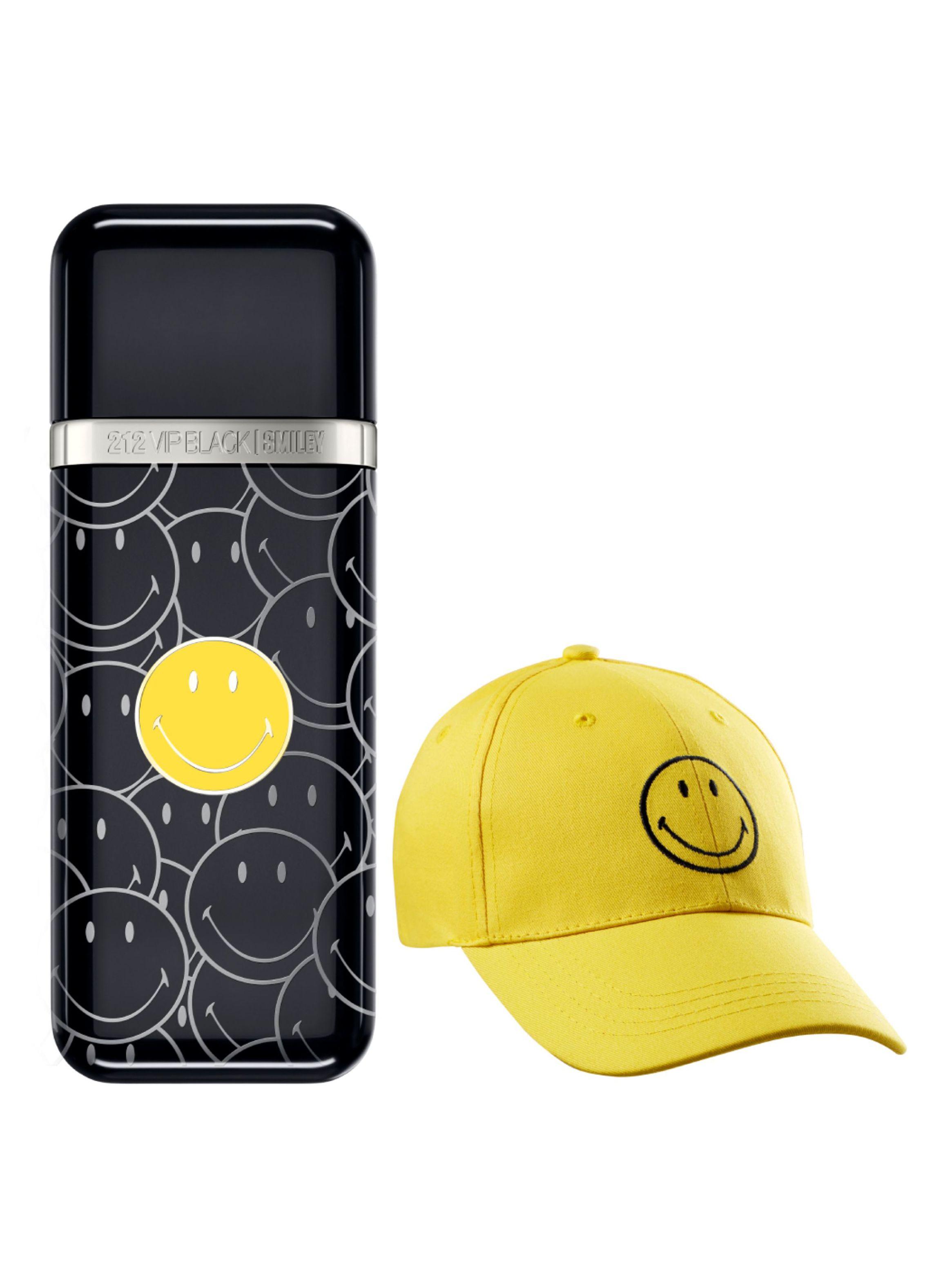 Perfume 212 VIP Black Smiley EDP Hombre 100 ml + Jockey-0