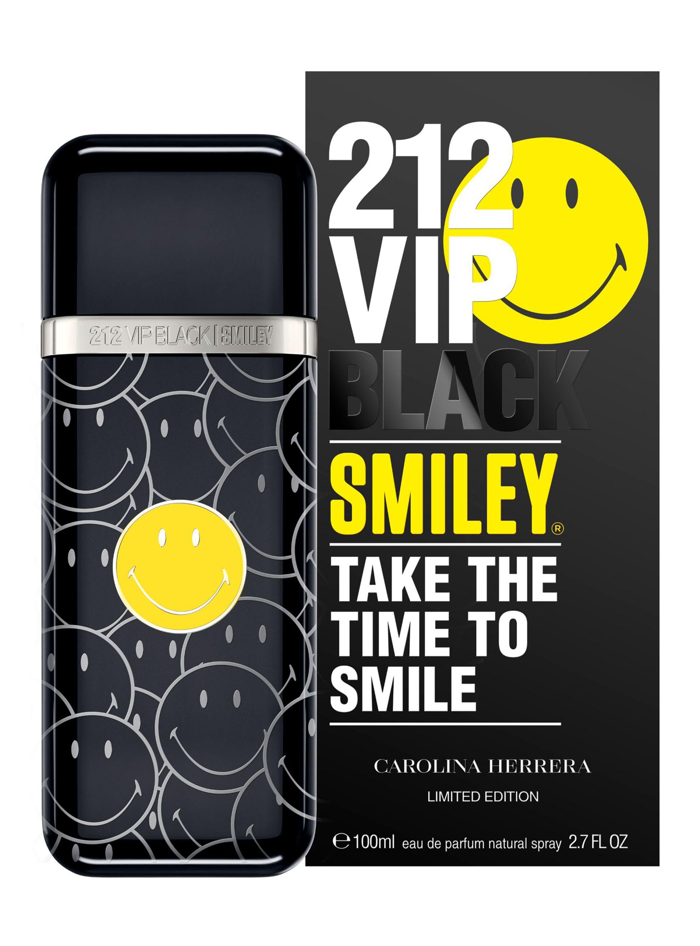 Perfume 212 VIP Black Smiley EDP Hombre 100 ml + Jockey-1