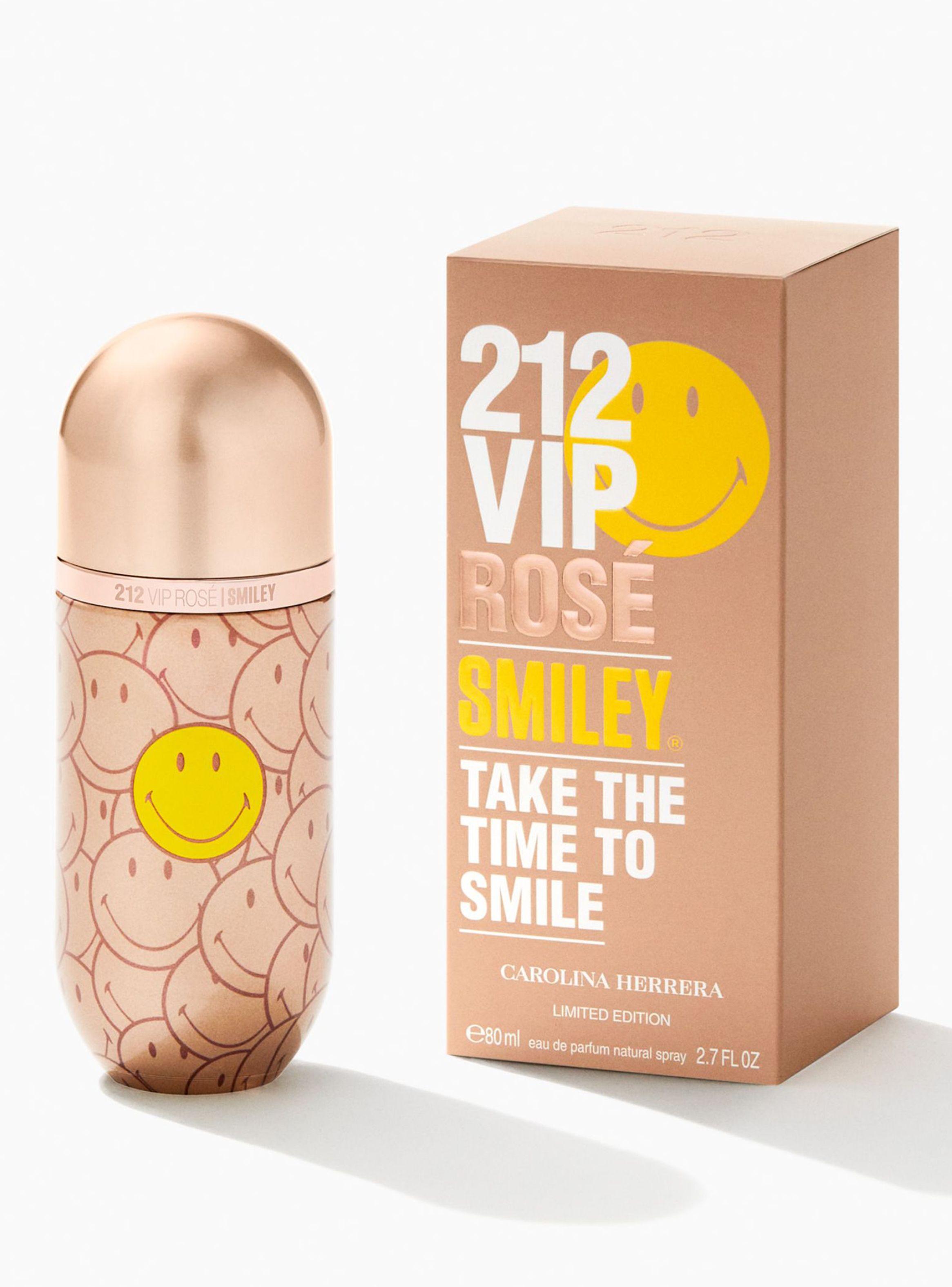 Perfume 212 VIP Rosé Smiley EDP Mujer 80 ml + Pouch-1