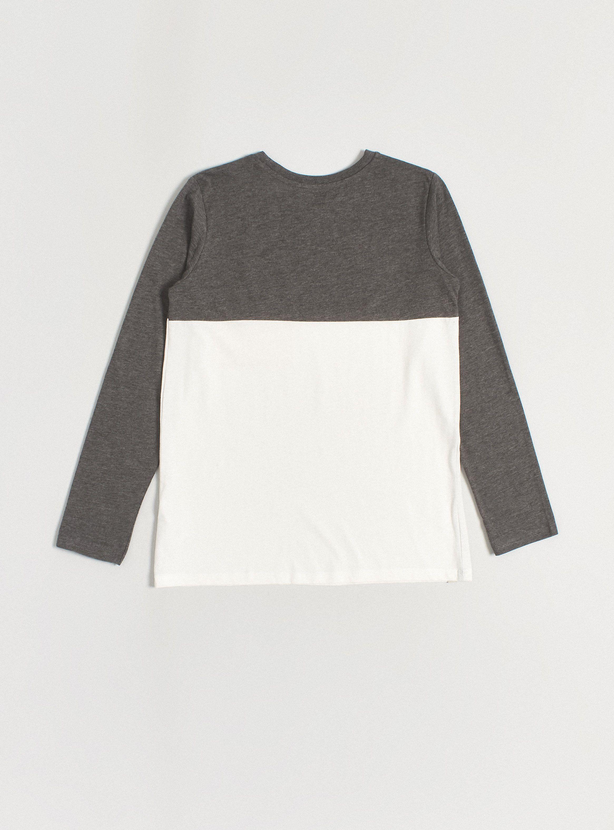 Polera Bloques de Color y Estampados con Bolsillo-1