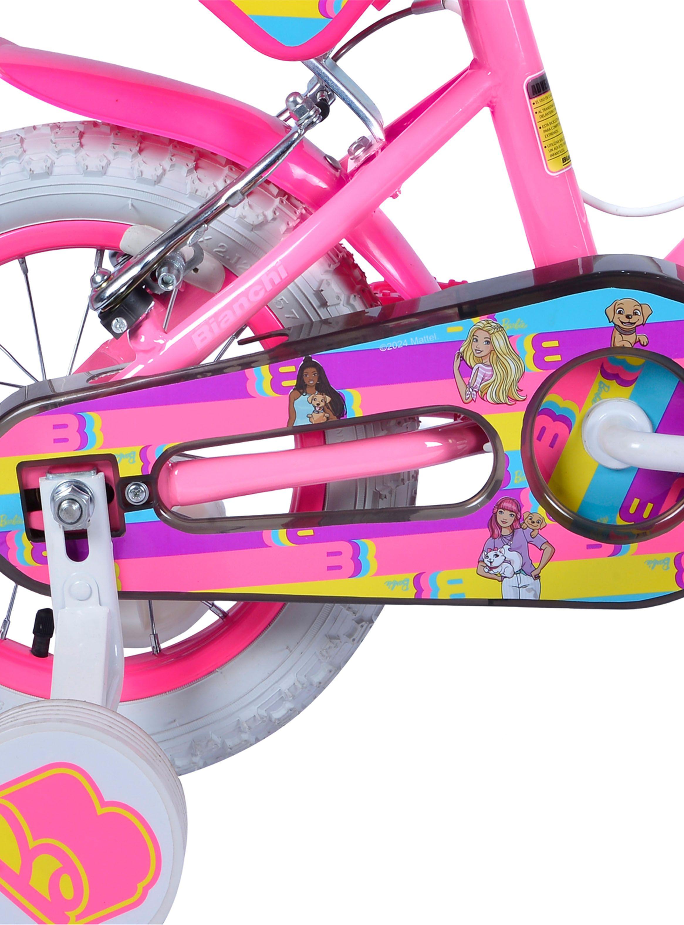 Bicicleta de Niña Barbie Aro 12"-4