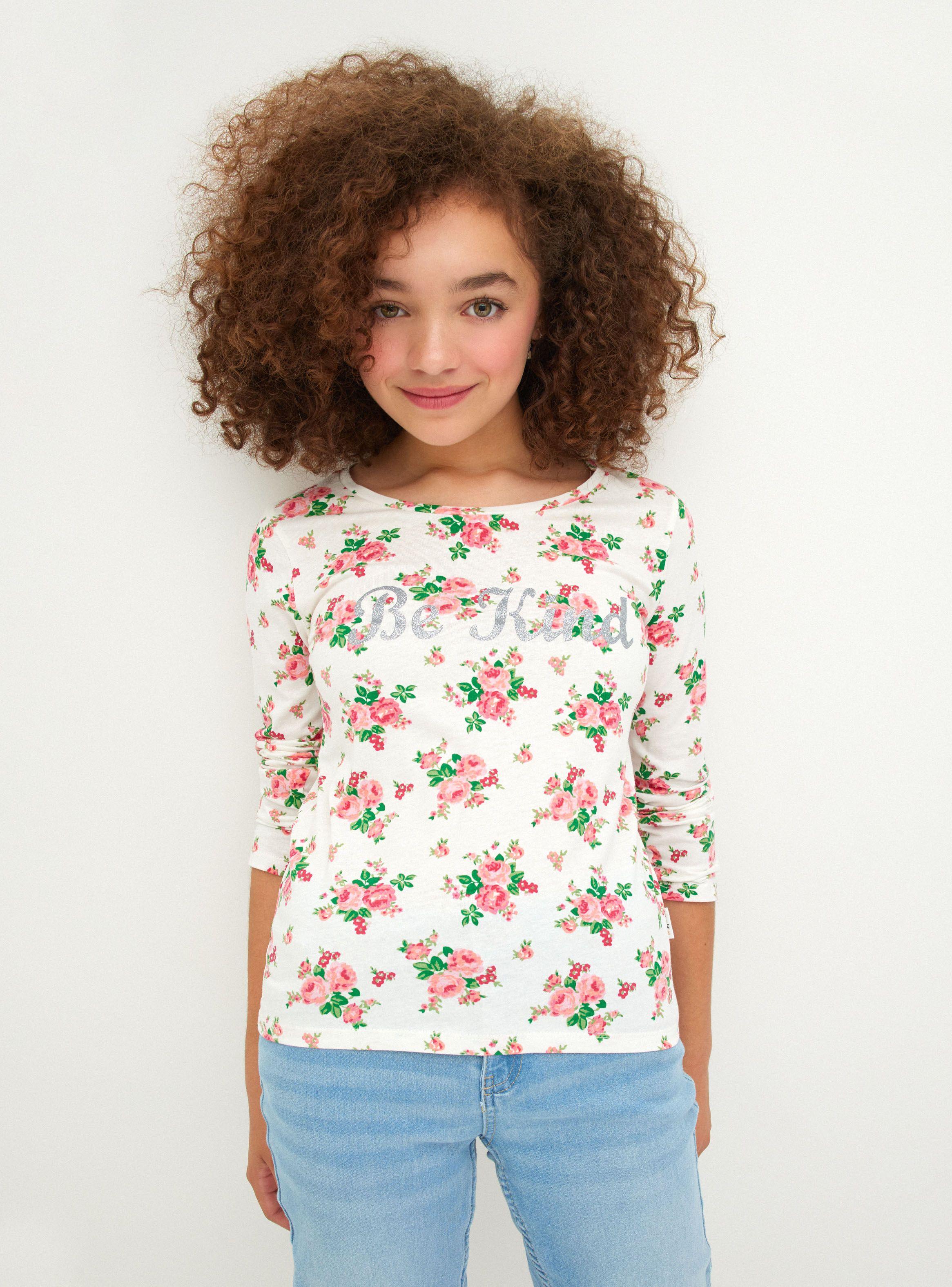 Polera Estampada Completa con Estampado Frontal-0