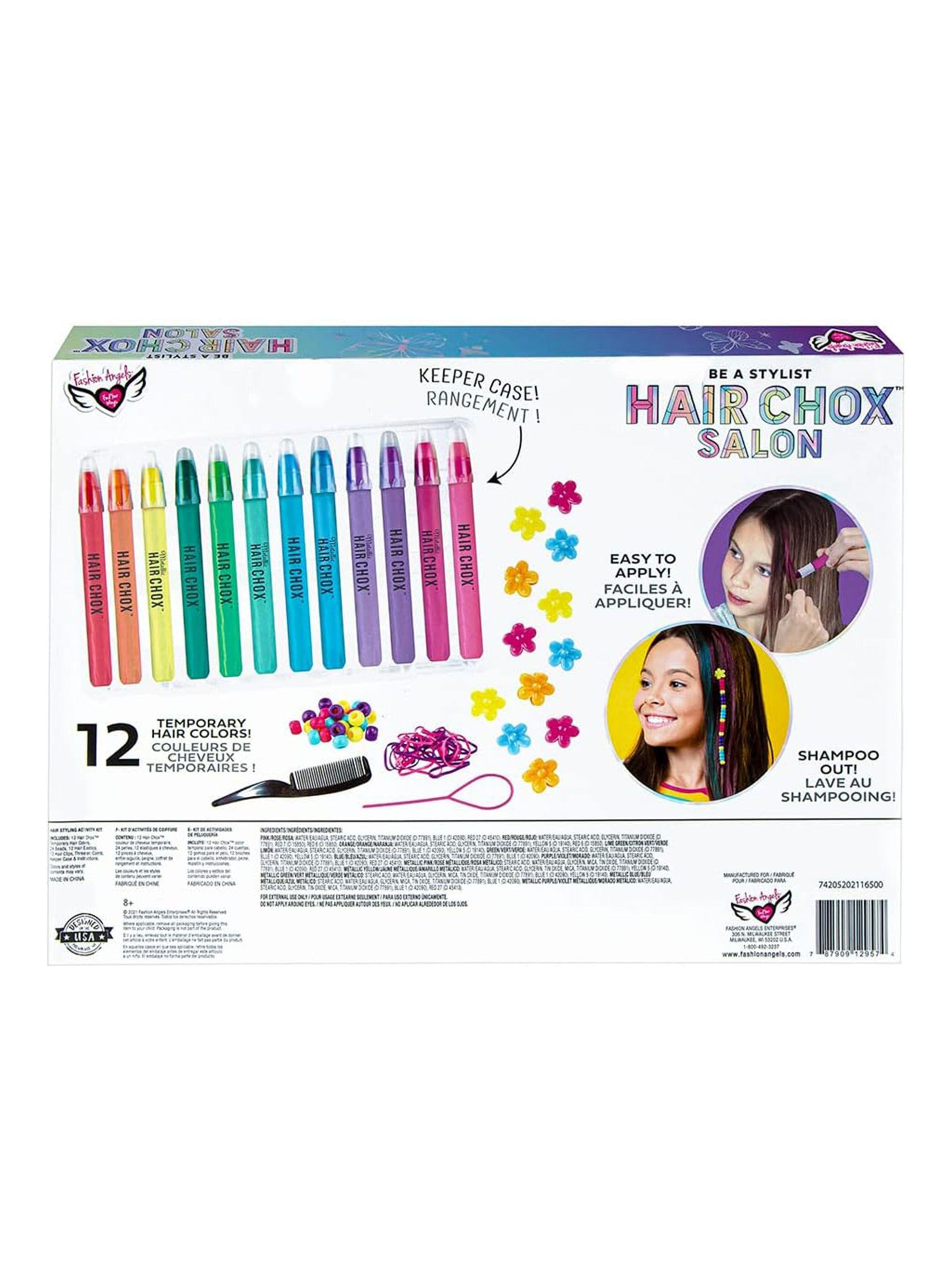 Set para Colorear y Decorar el Cabello con 12 Colores-3
