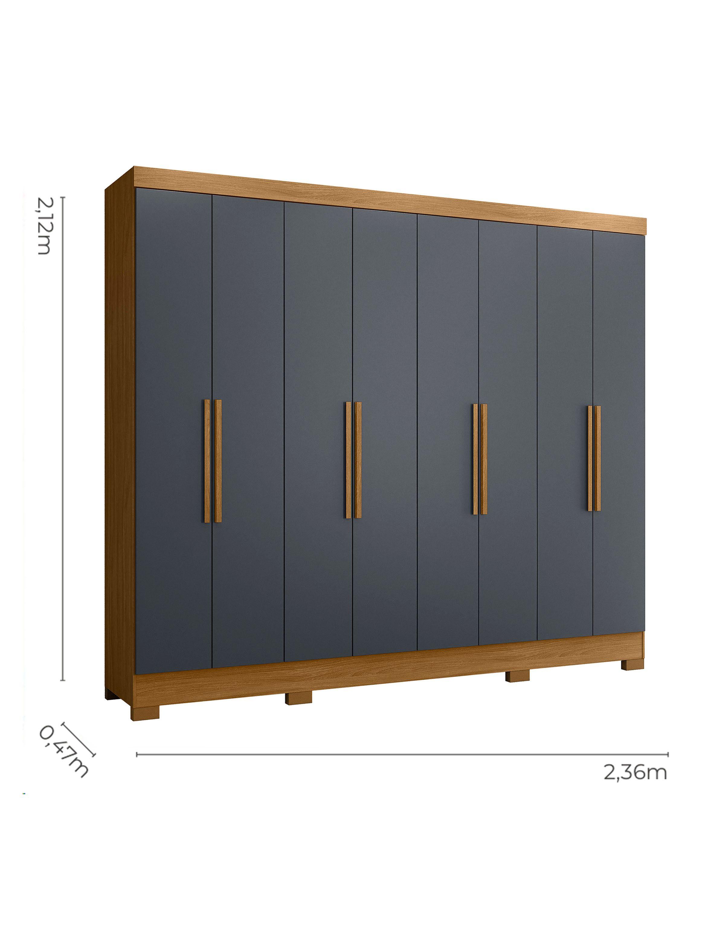 Clóset Diplomata 8 Puertas 4 Cajones-1