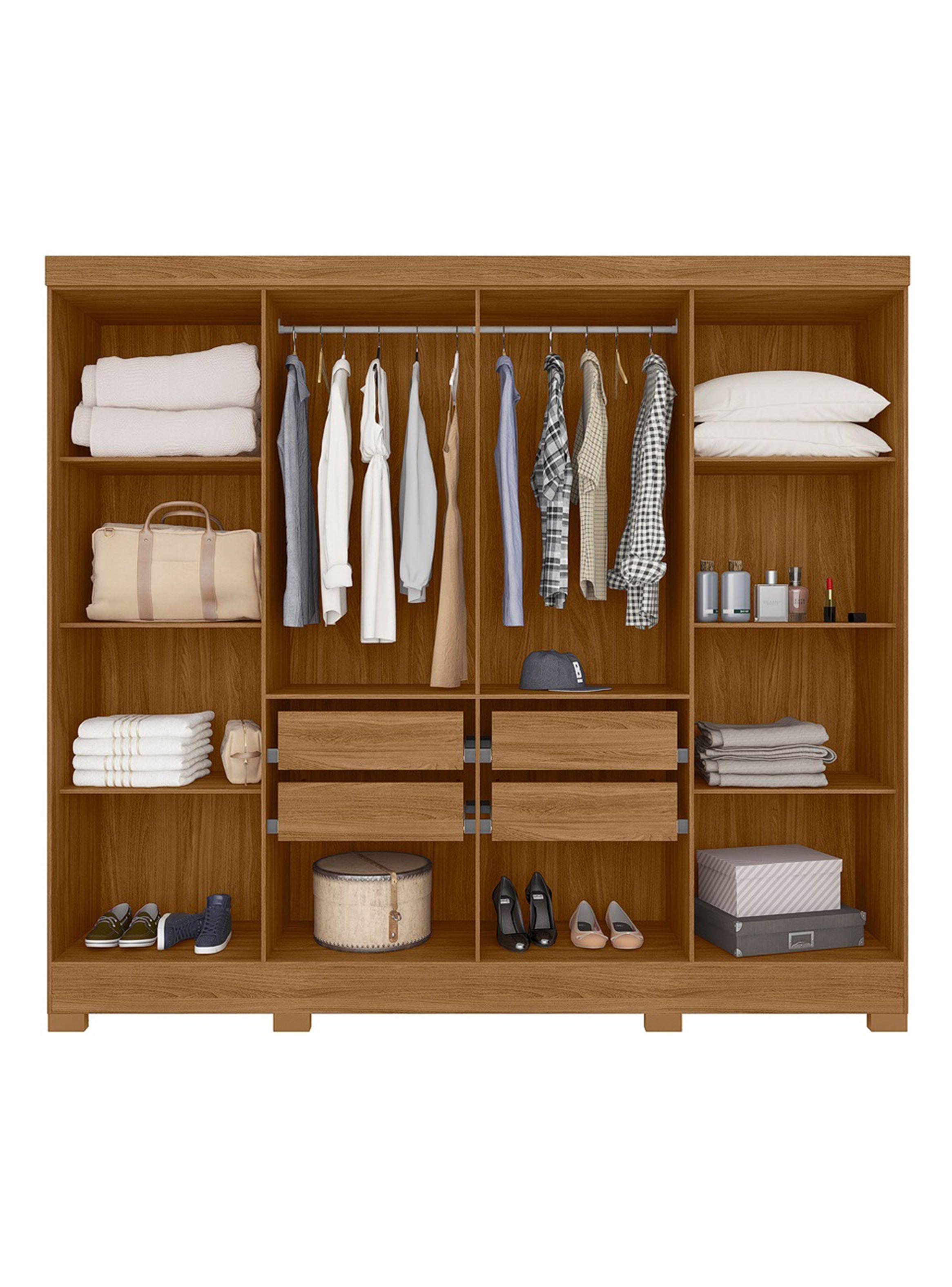 Clóset Diplomata 8 Puertas 4 Cajones-2