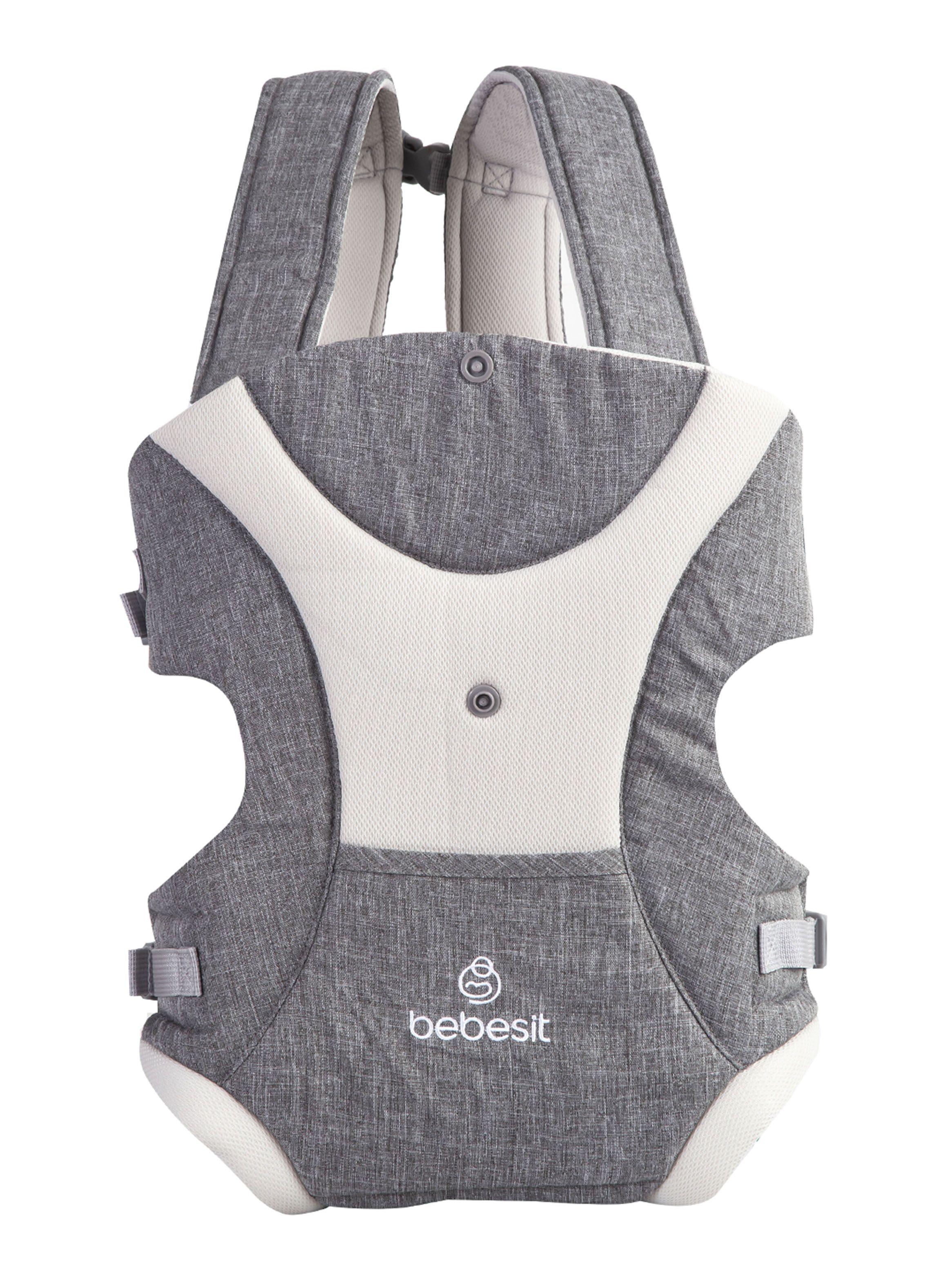 Porta Bebe 3 Posiciones en 1 Gris Bebesit-0