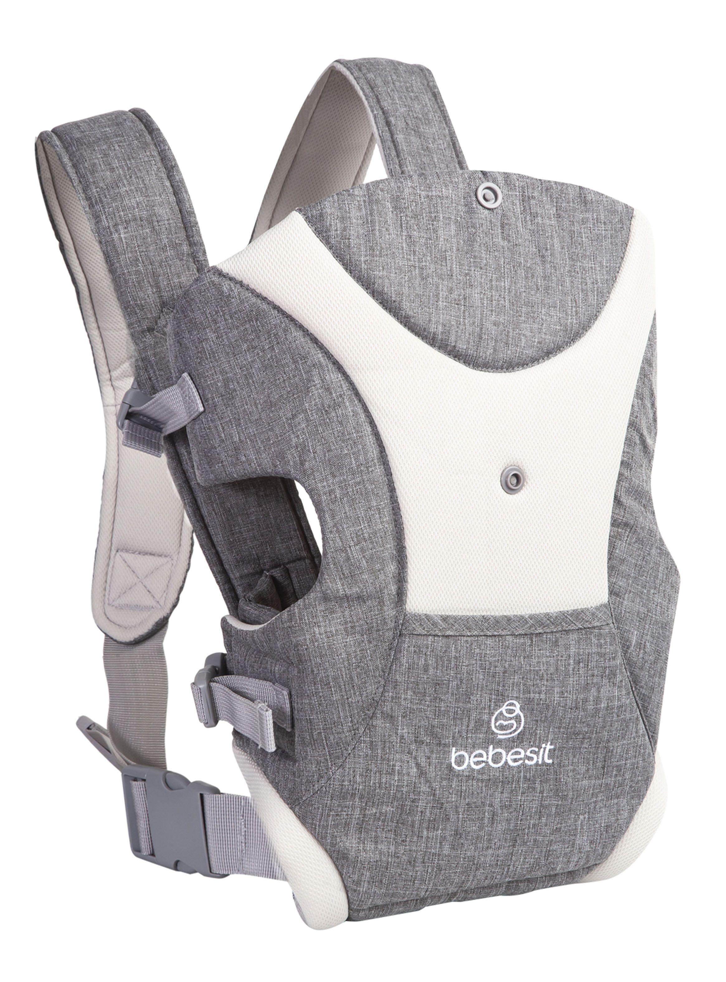Porta Bebe 3 Posiciones en 1 Gris Bebesit-1