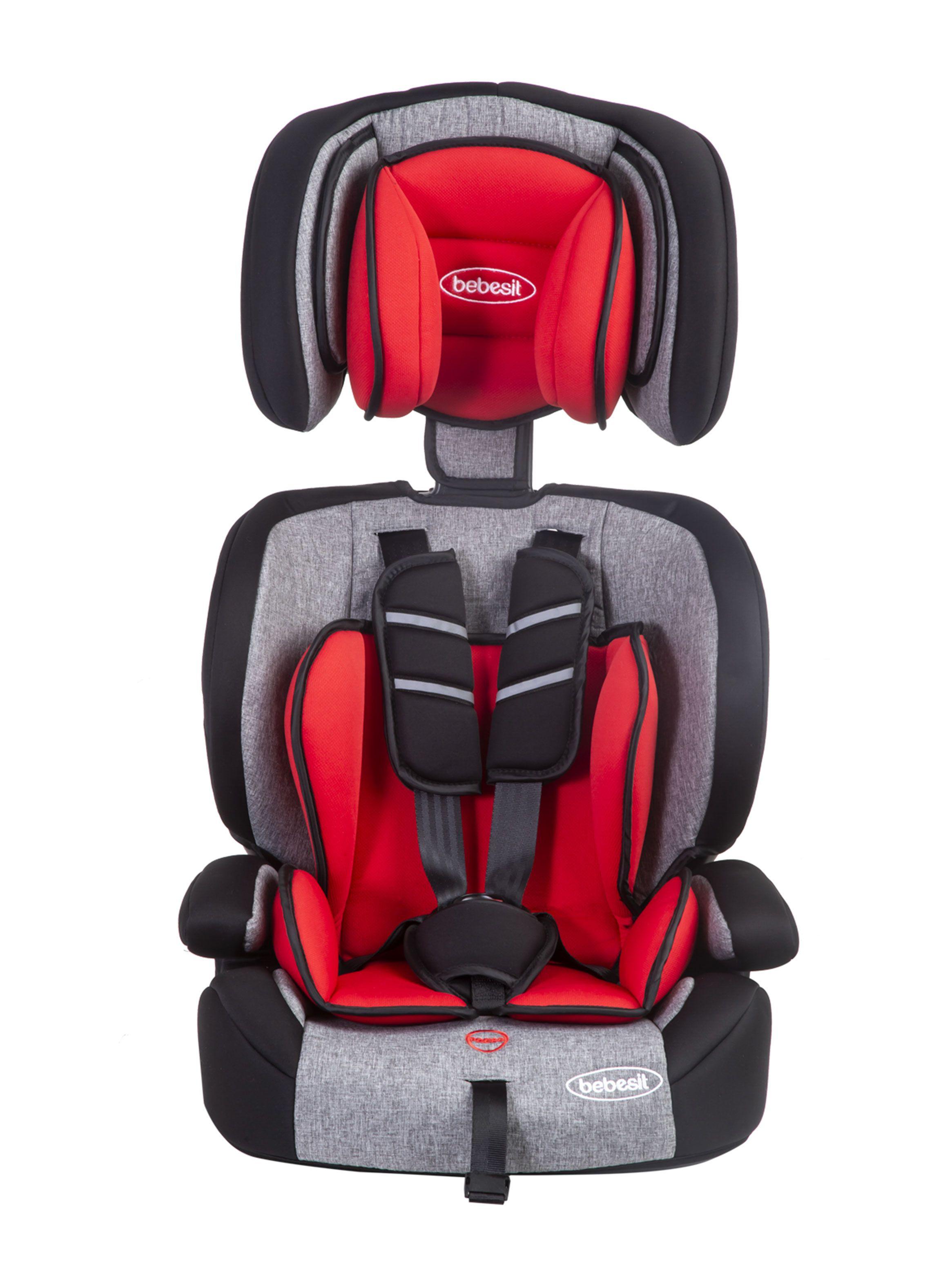 Silla de Auto Butaca Beline Roja Bebesit-3