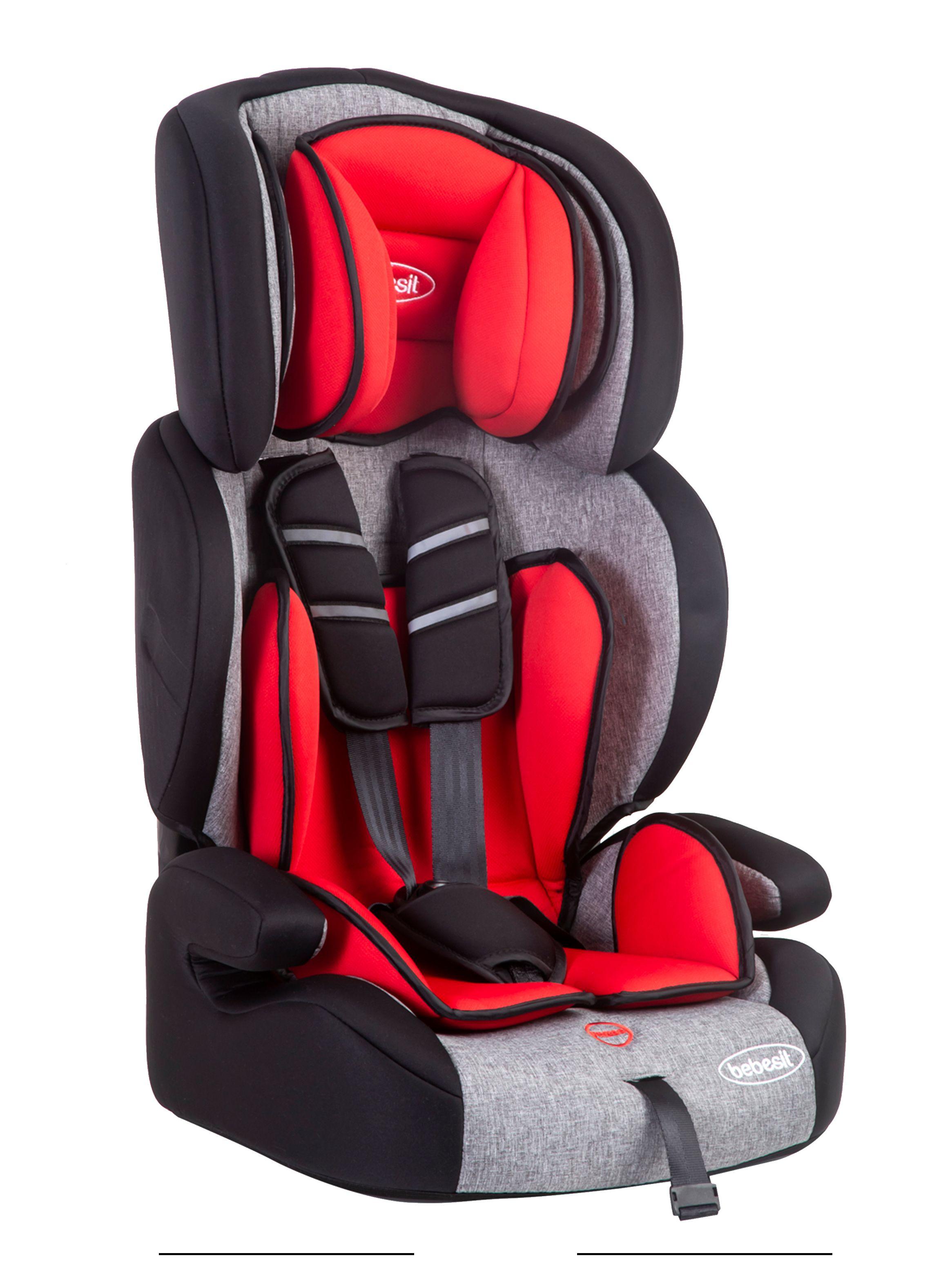 Silla de Auto Butaca Beline Roja Bebesit-0