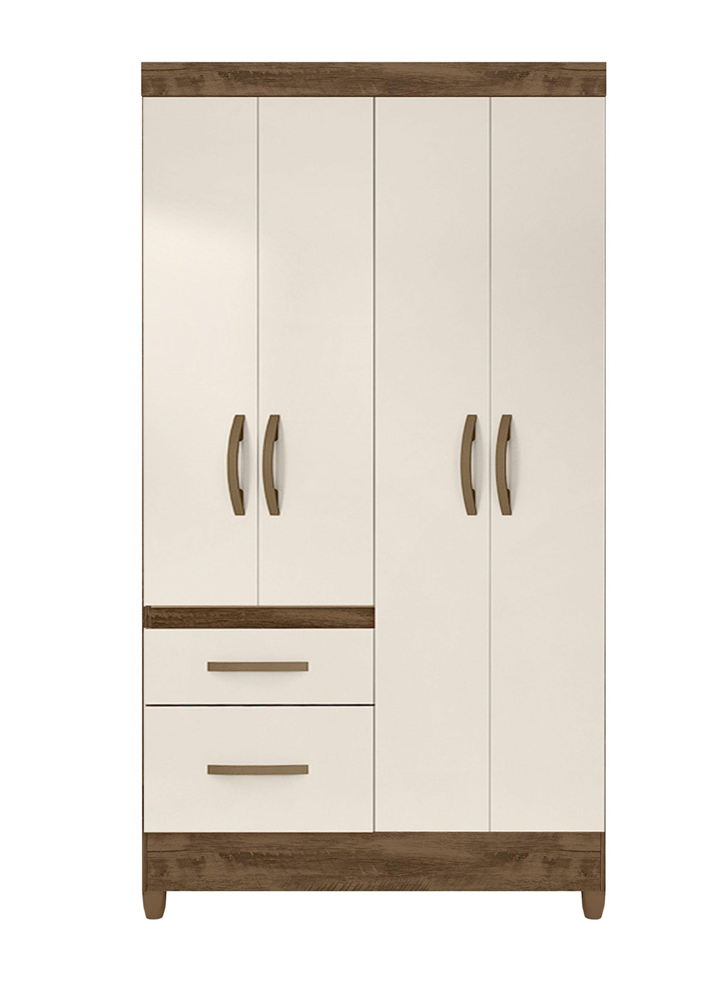 Clóset Madri 4 Puertas 2 Cajones-0